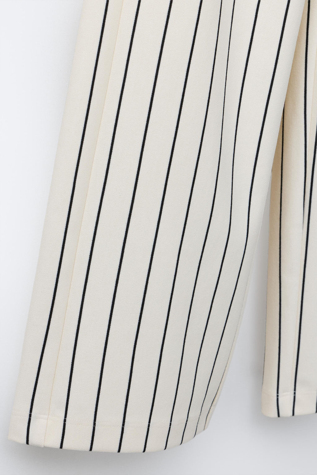 PANTAL?N RAYAS WIDE LEG / Crudo - Zara фото 4