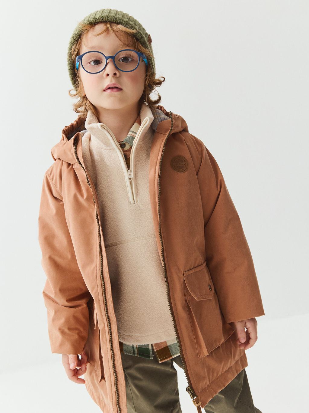 Парка демисезонная Щербет - Bungly фото 8