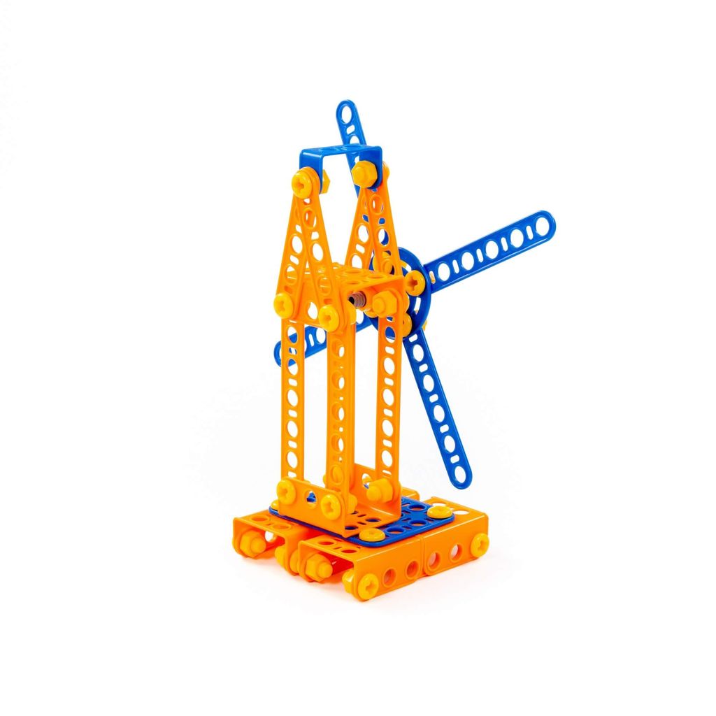 Конструктор Изобретатель - Мельница №1 (105 элементов) (в пакете) - Полесье фото 4