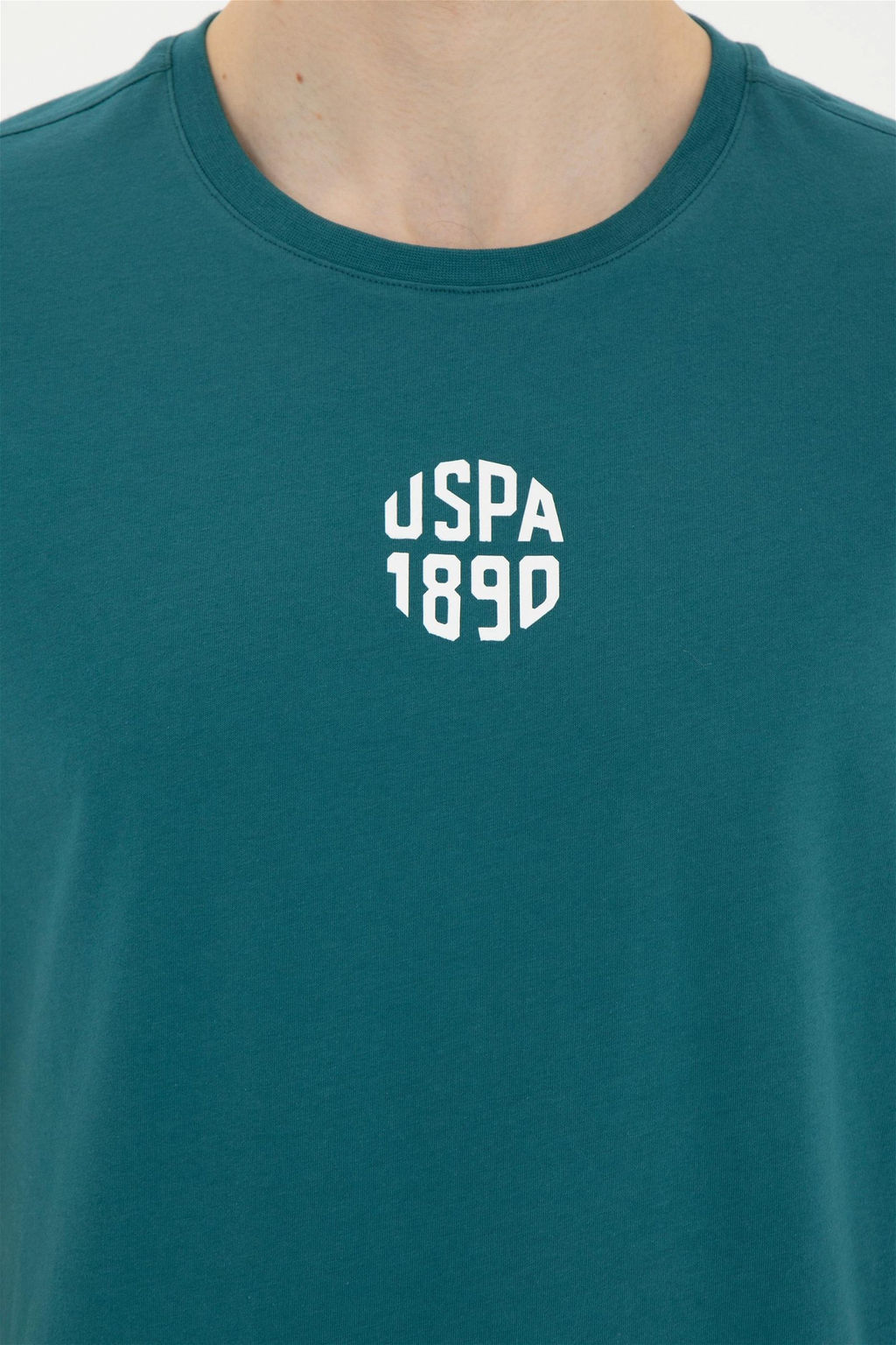 Мужская темно-зеленая футболка - U.s. polo assn фото 7