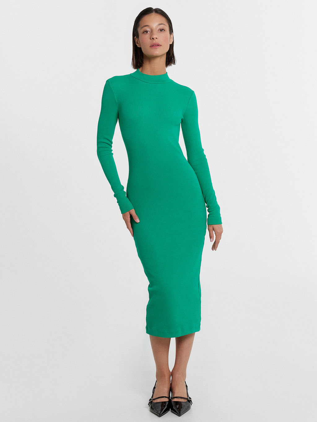 Платье женское в изумрудно-зеленом цвете изумрудный 152520 - Mark formelle фото 2