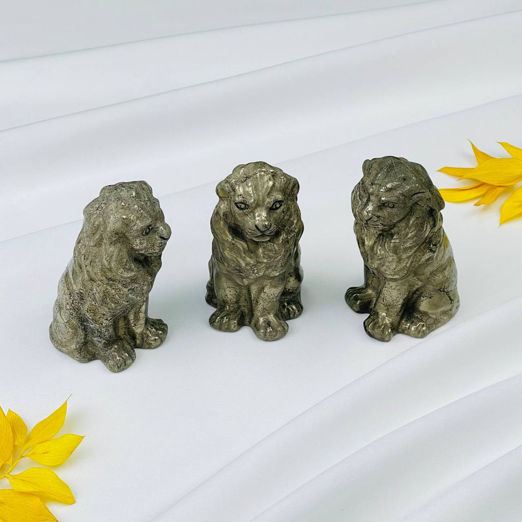 Статуэтка Лев из Пирита