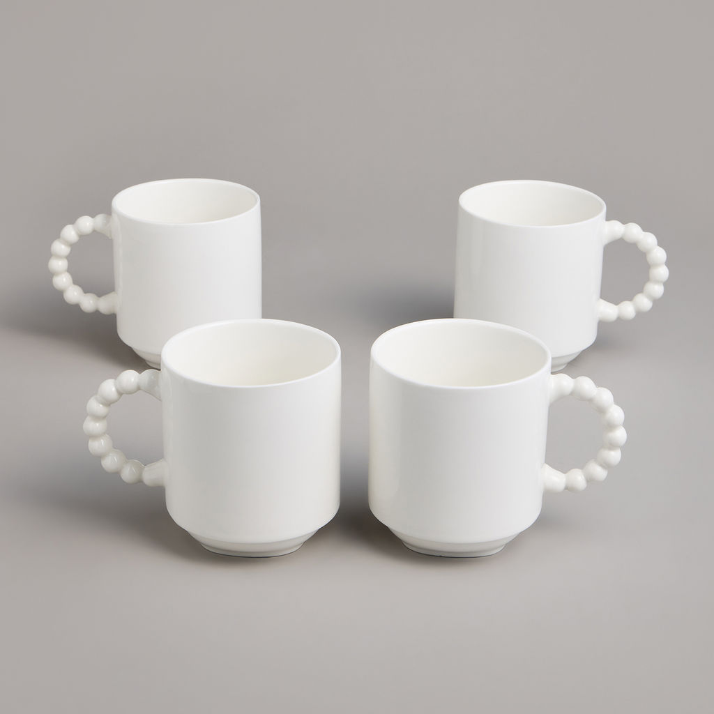 НАБОР КРУЖЕК LEFARD PEARL 4 ШТ. 300 МЛ