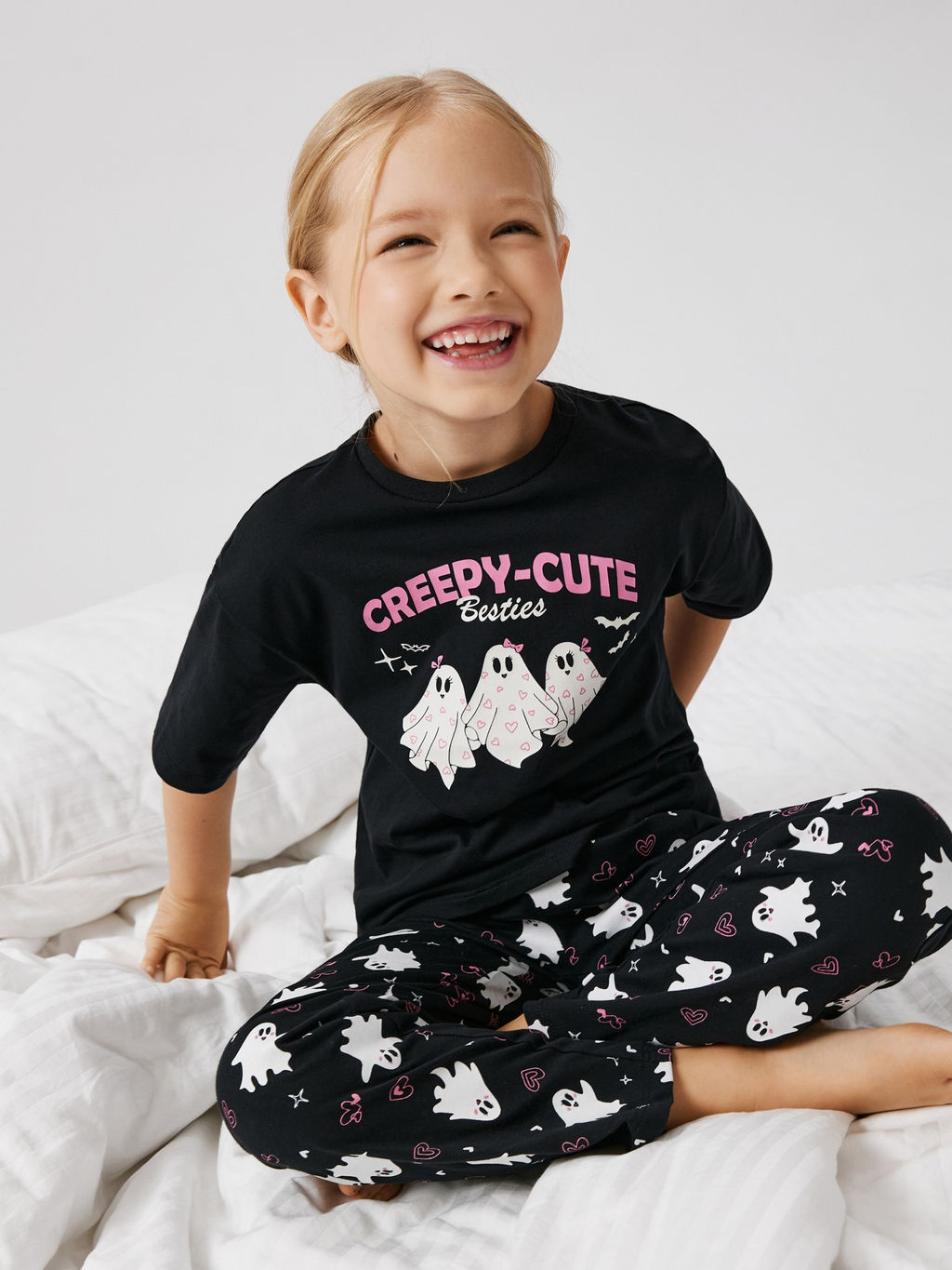 ACOOLA / Пижама детская для девочек Kolduniya черный  фото 3