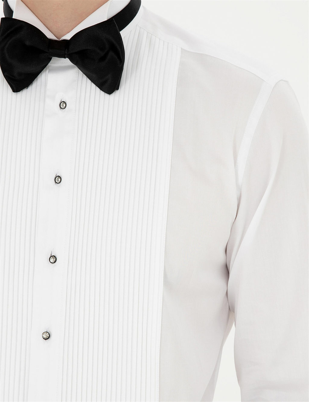 Beyaz Slim Fit Smokin G_mlek