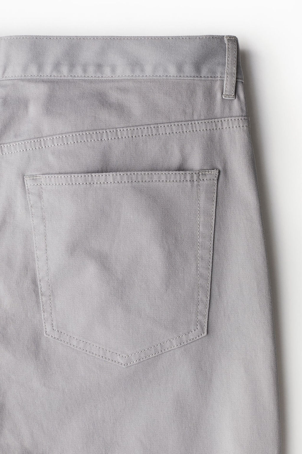 Pantalon en sarga de algodon Slim Fit - H&m фото 7