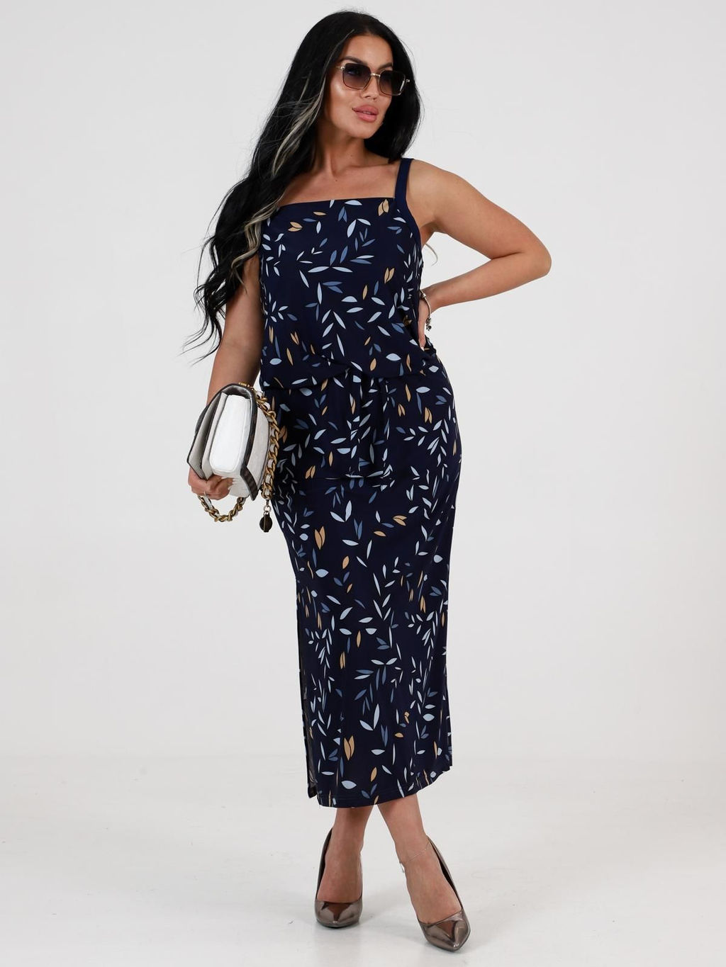 IV-CAPRIZ Приморье - сарафан чернила