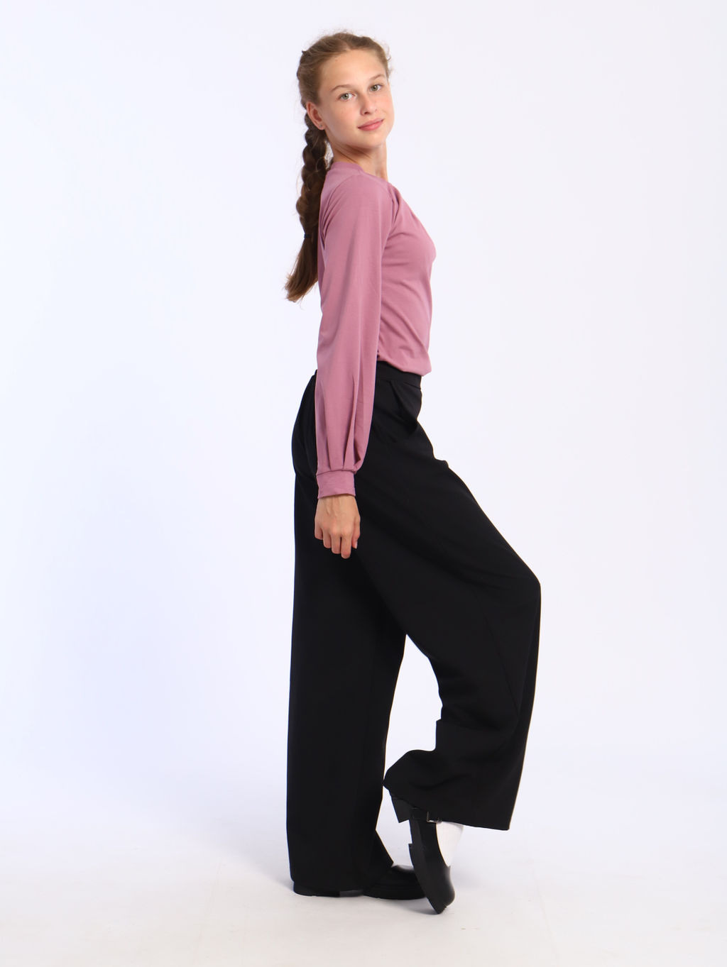 Лонгслив Амелия белый - Ладошки фото 23