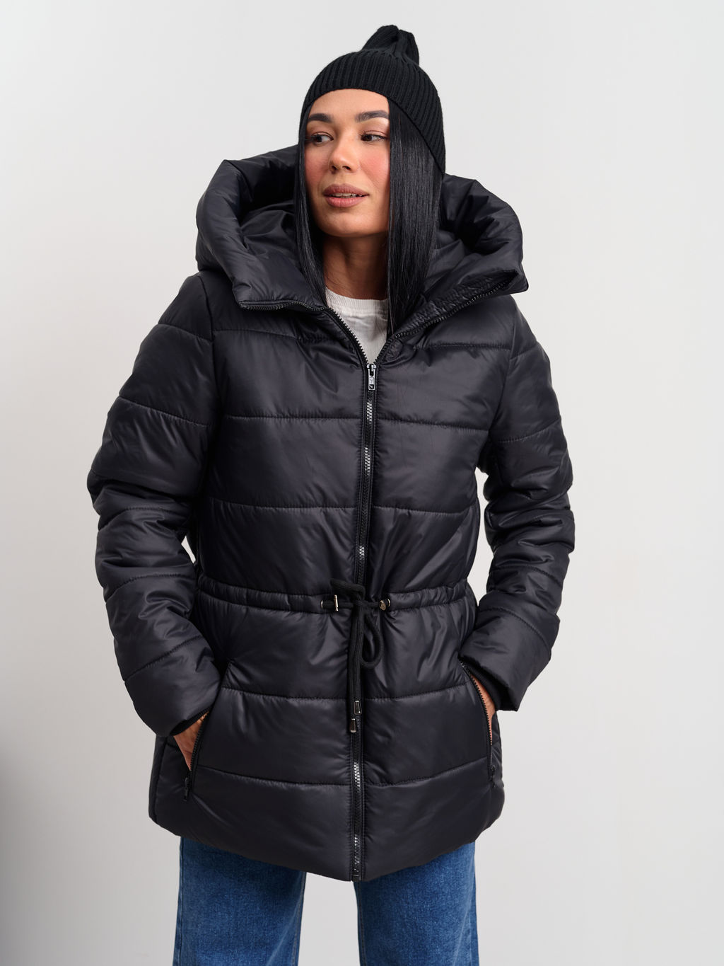 Куртка женская зимняя "Зефир" черный