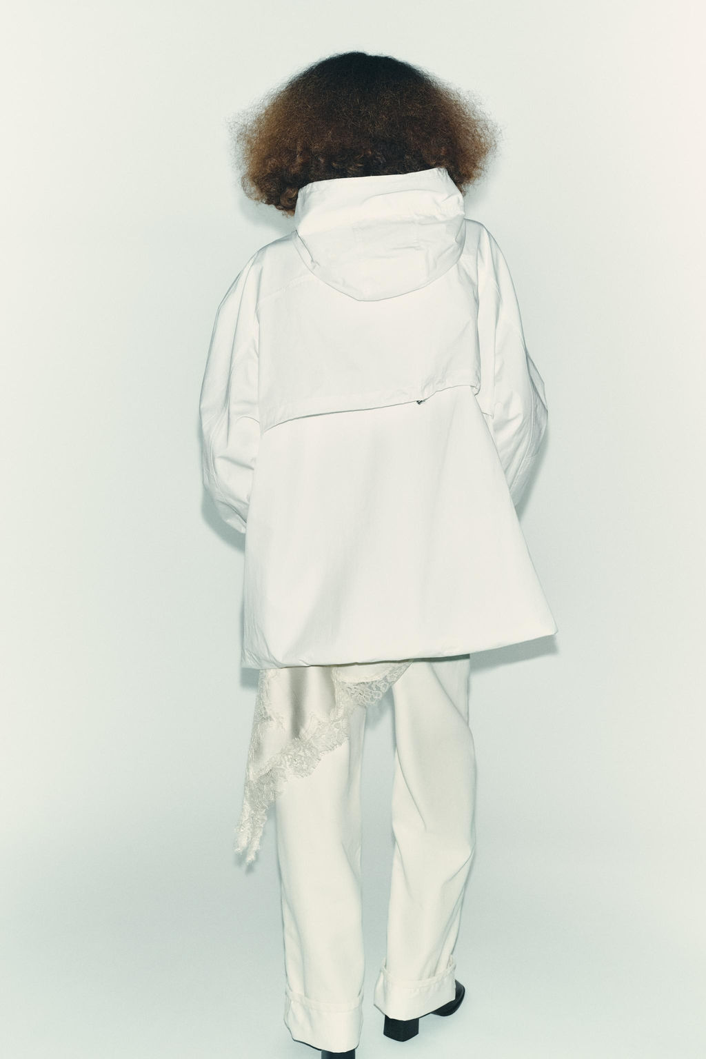 OVERSIZE MULTI-POSITION HOODED PARKA ZW COLLECTION - Zara фото 7