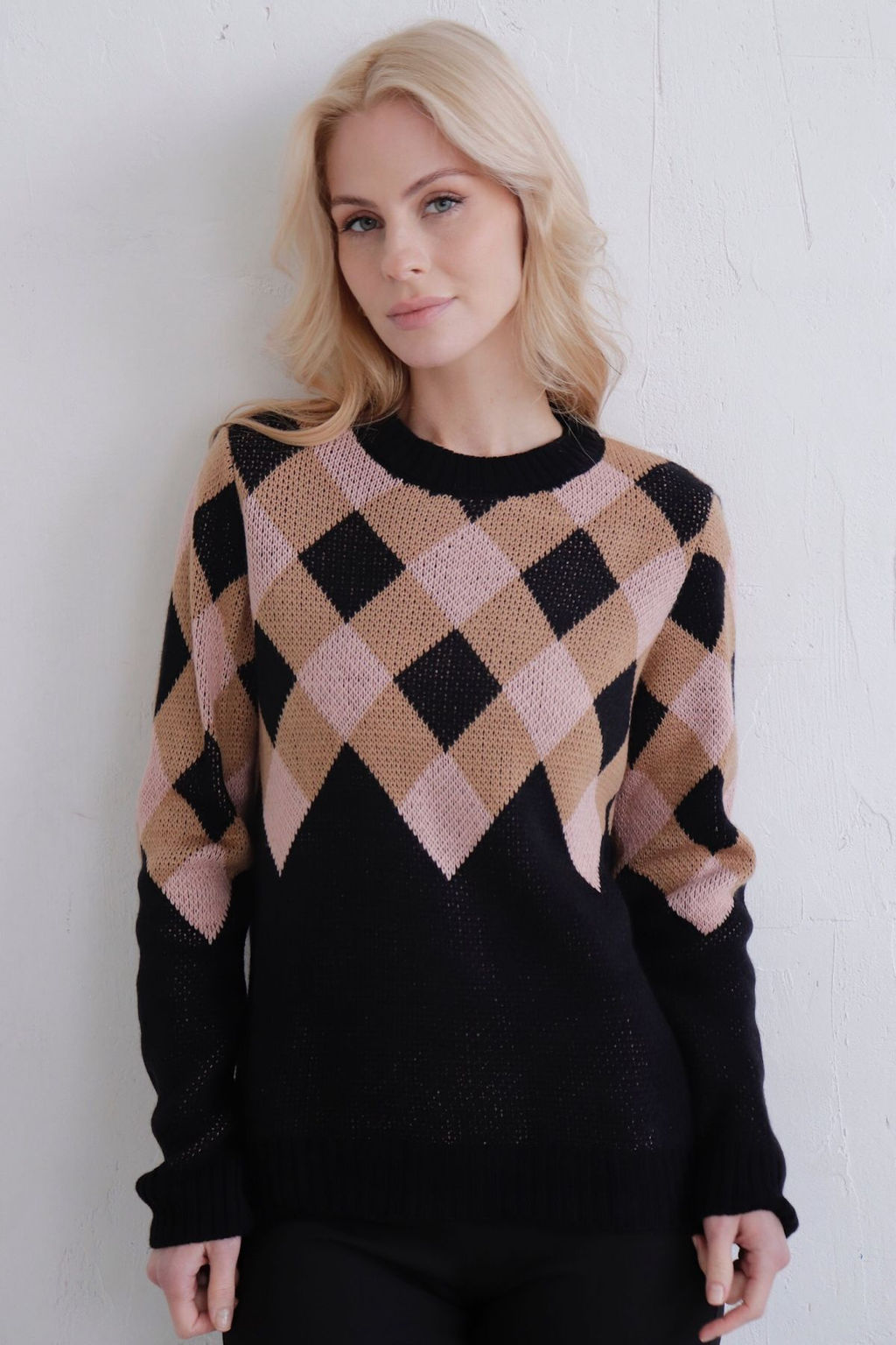 11491 Джемпер с ромбами - Martichelli фото 2