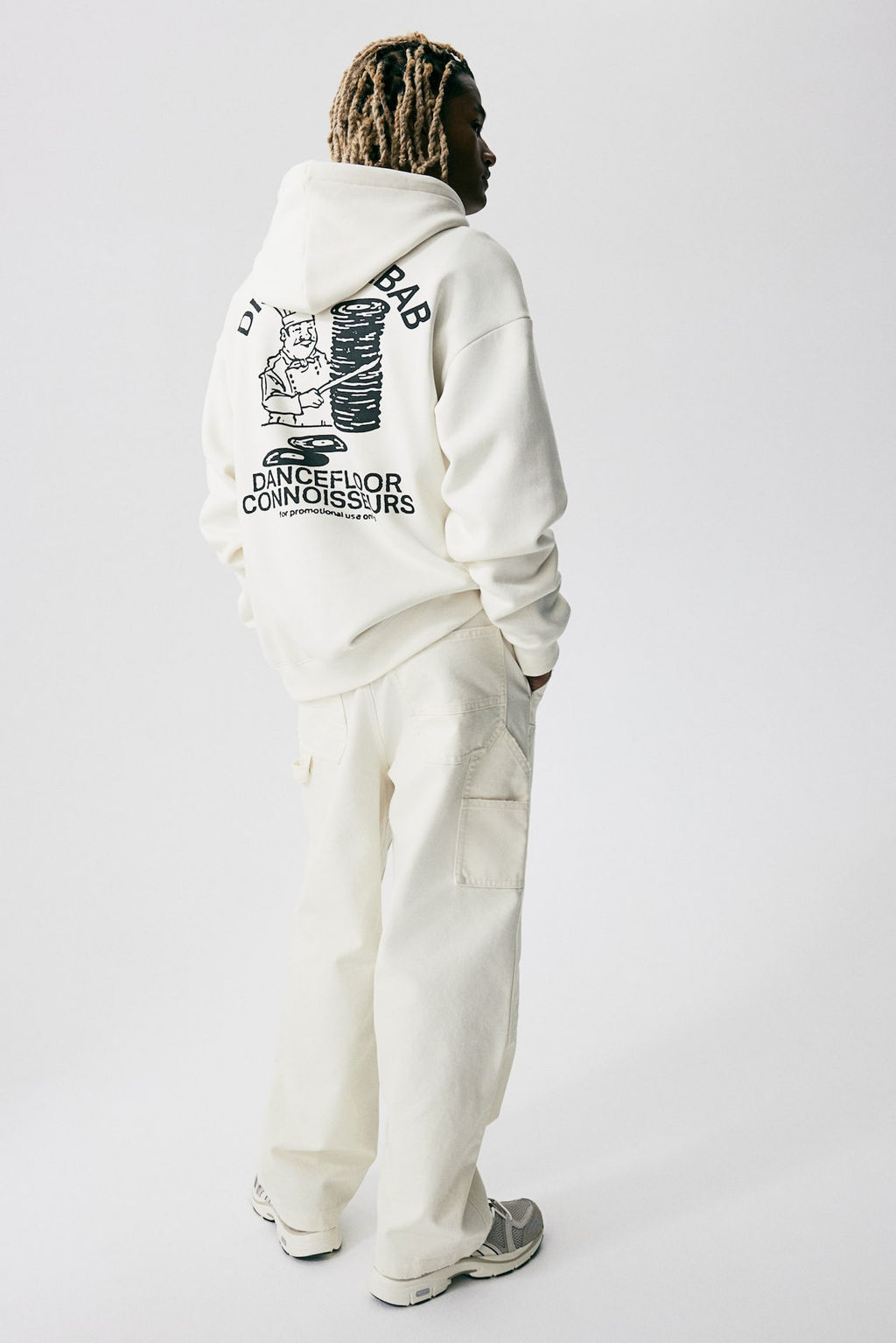 Sudadera con capucha y estampado Loose Fit - H&m фото 3