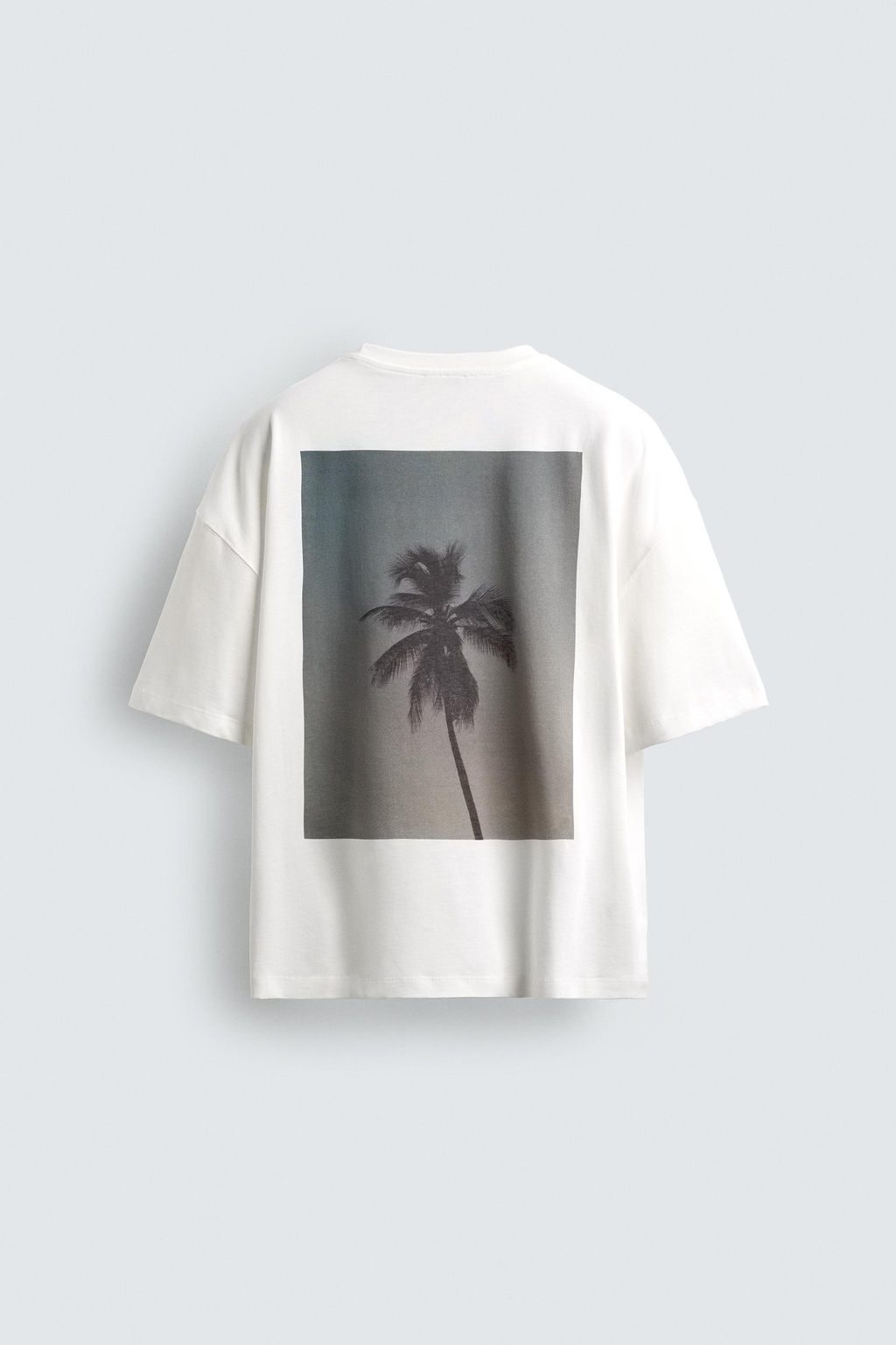 PALM TREE PRINT T-SHIRT - Zara фото 7