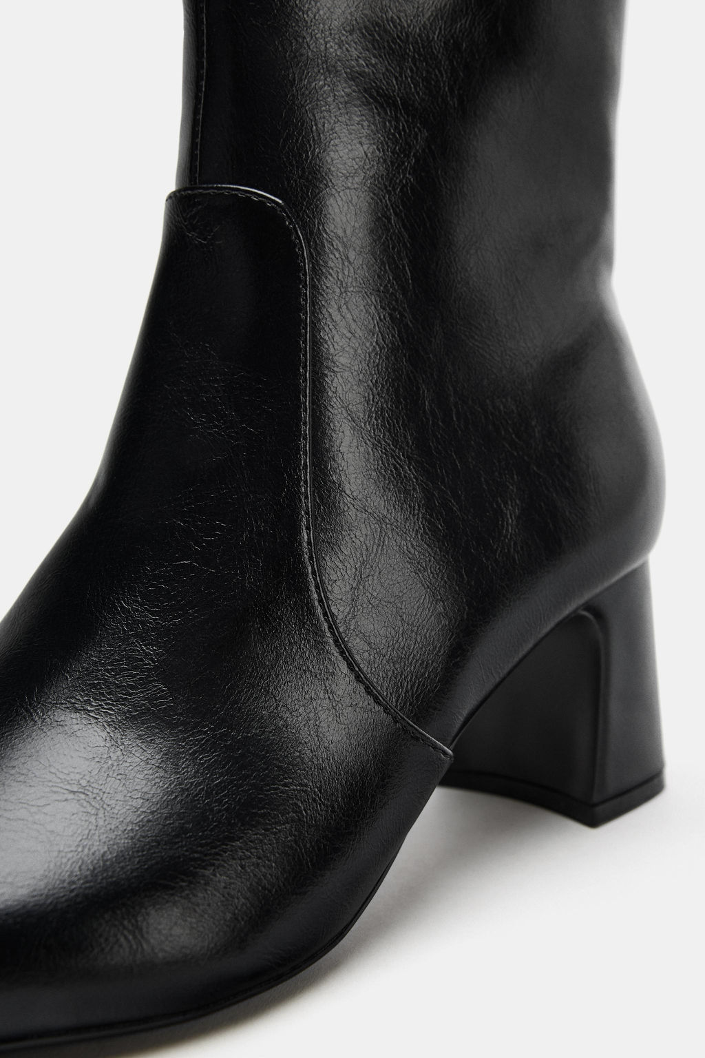 BLOCK HEEL ANKLE BOOTS - Zara фото 13