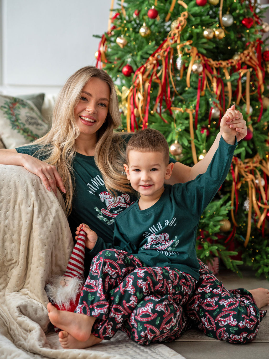 Пижама 100% хлопок мужская Лошадка - Оптима фото 9