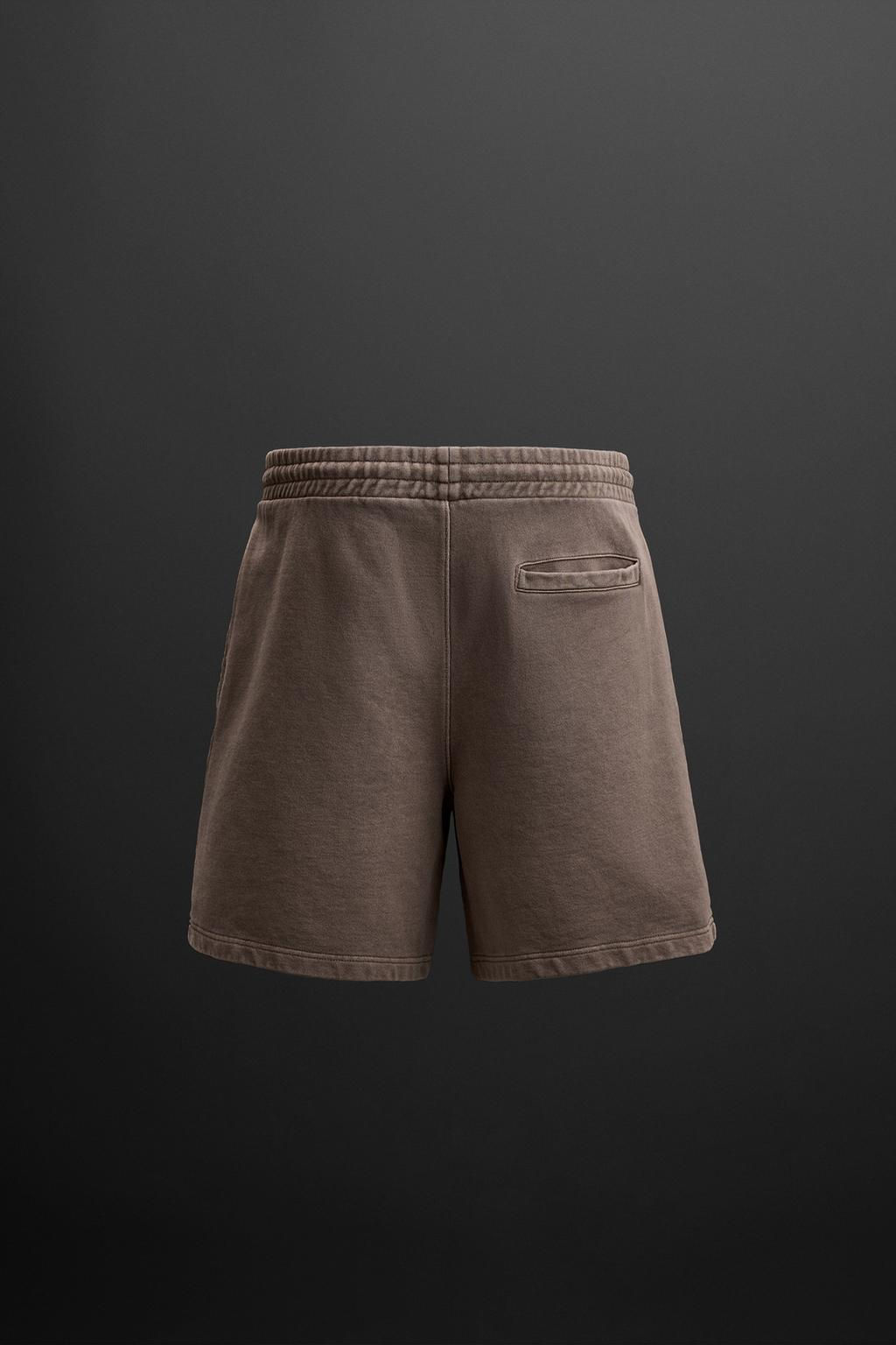 JOGGER BERMUDA SHORTS - Zara фото 9