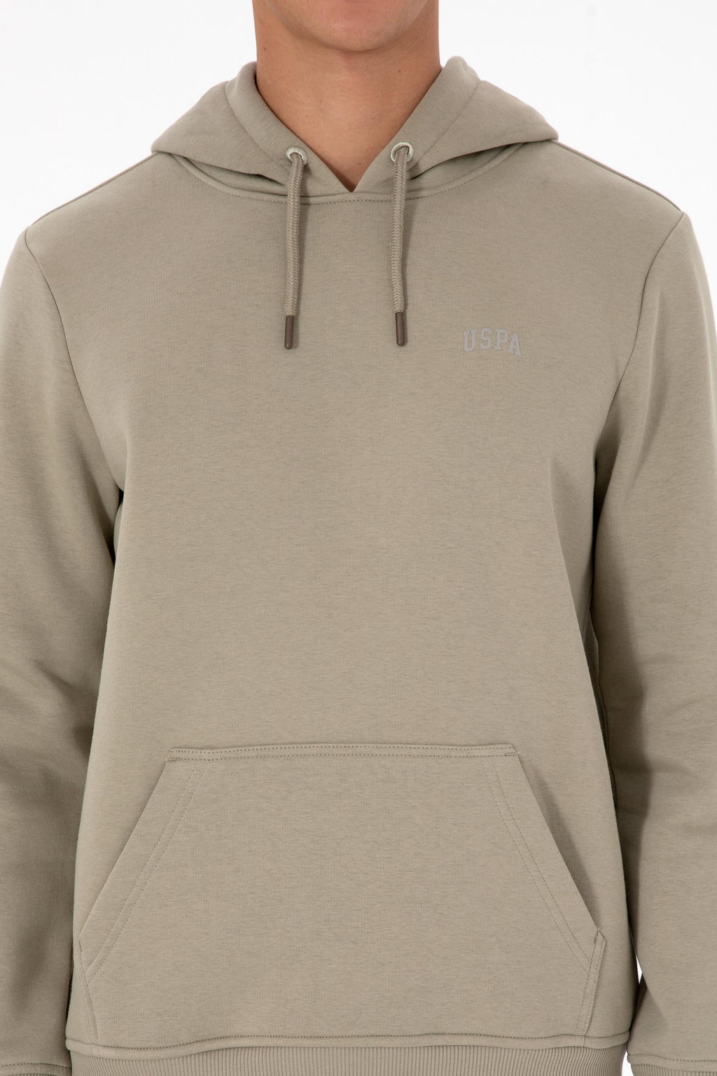 Erkek A__k Haki Basic Sweatshirt Sepette S_rpriz _ndirim - U.s. polo assn фото 6