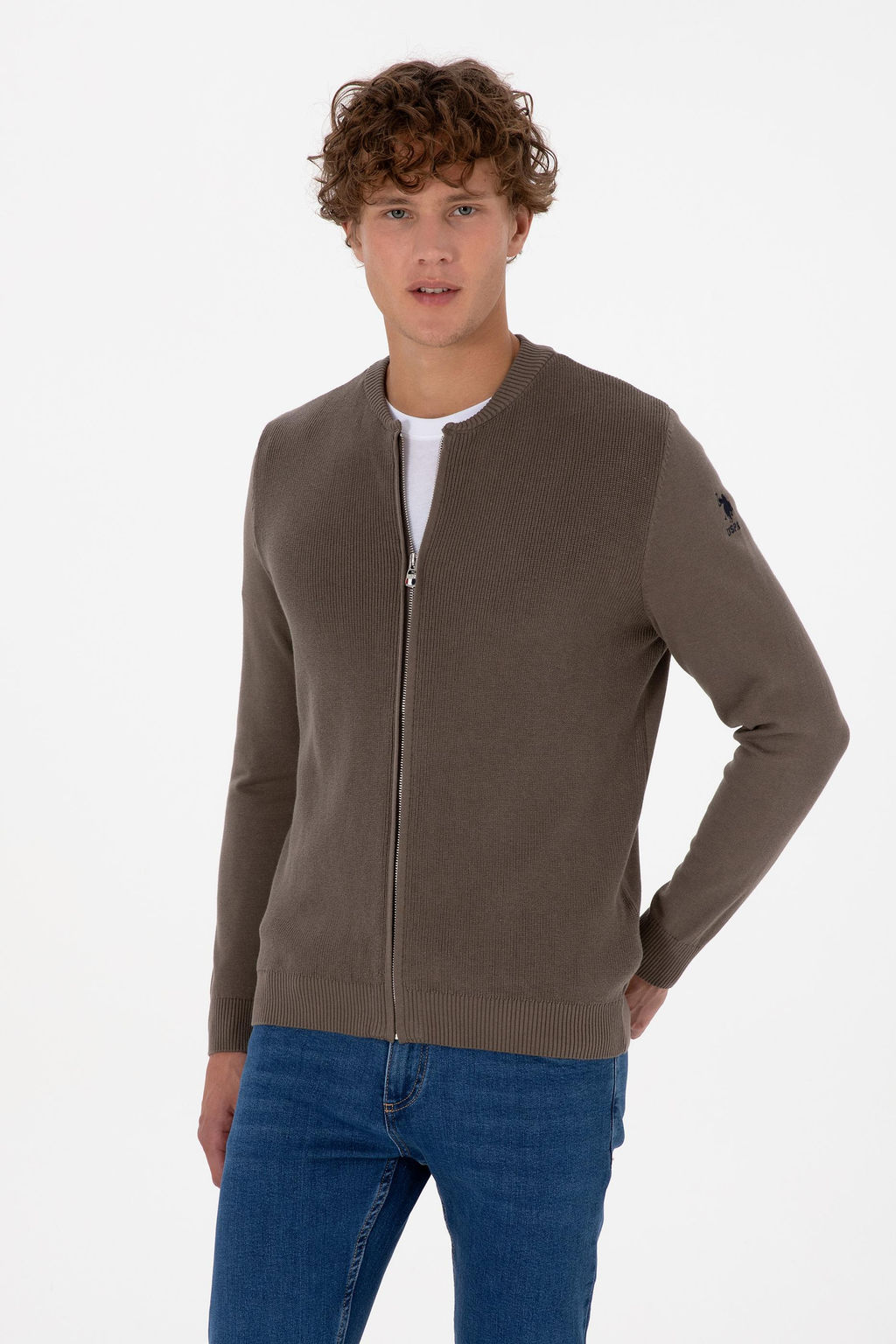 Erkek Vizon Basic Triko H_rka - U.s. polo assn фото 8