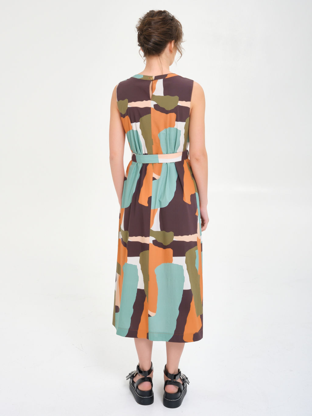 Платье с принтом - Stilla фото 4