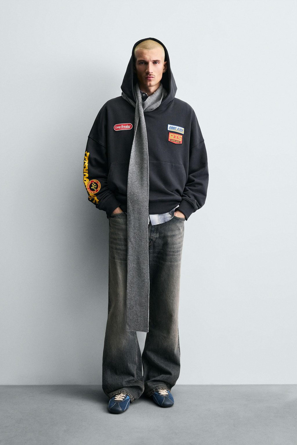 COMBINED PATCH HOODIE