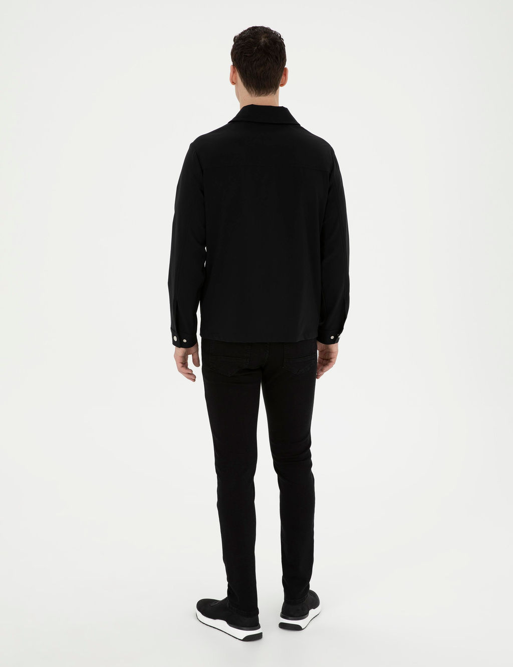 Siyah Slim Fit Jean Pantolon