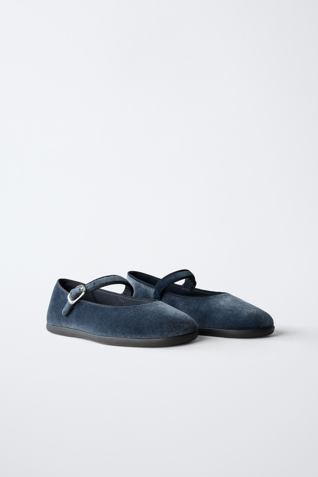 VELVET BALLET FLATS - Zara фото 2