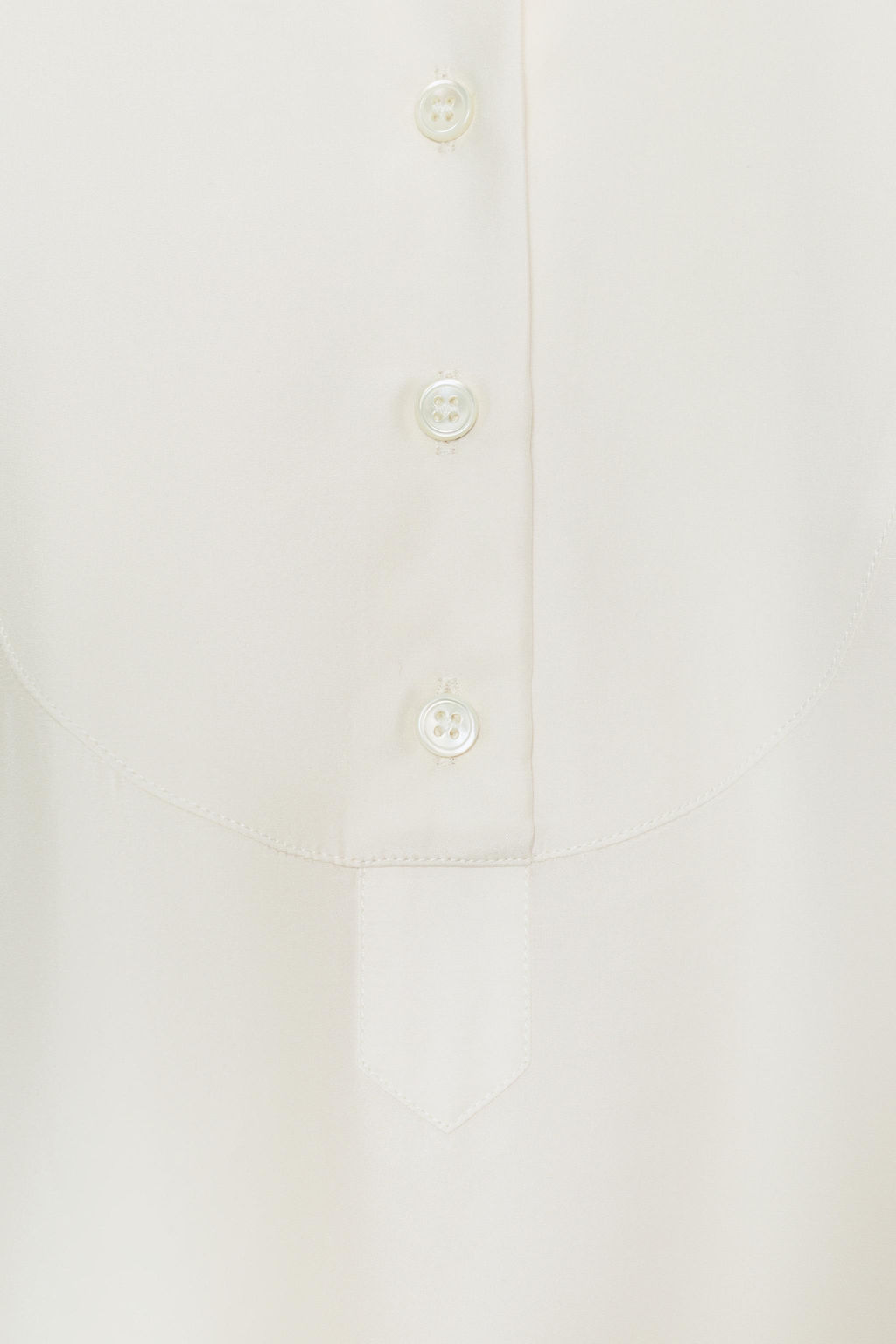 100% SILK BIB SHIRT ZW COLLECTION LIMITED EDITION - Zara фото 7