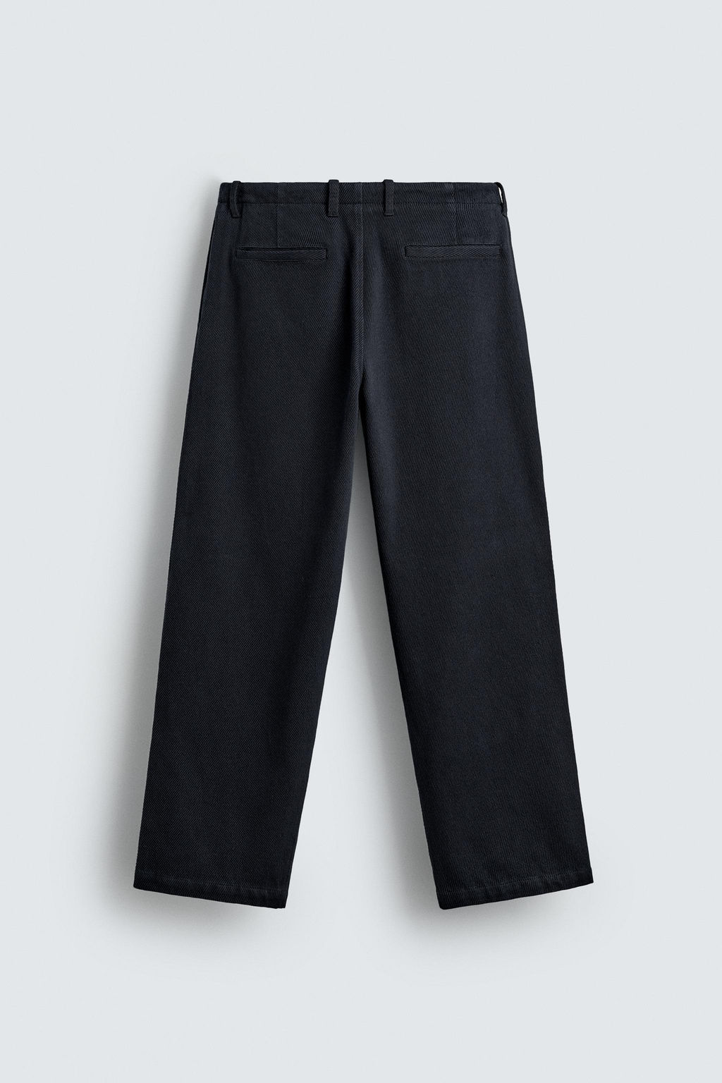 REGULAR FIT TWILL TROUSERS - Zara фото 8