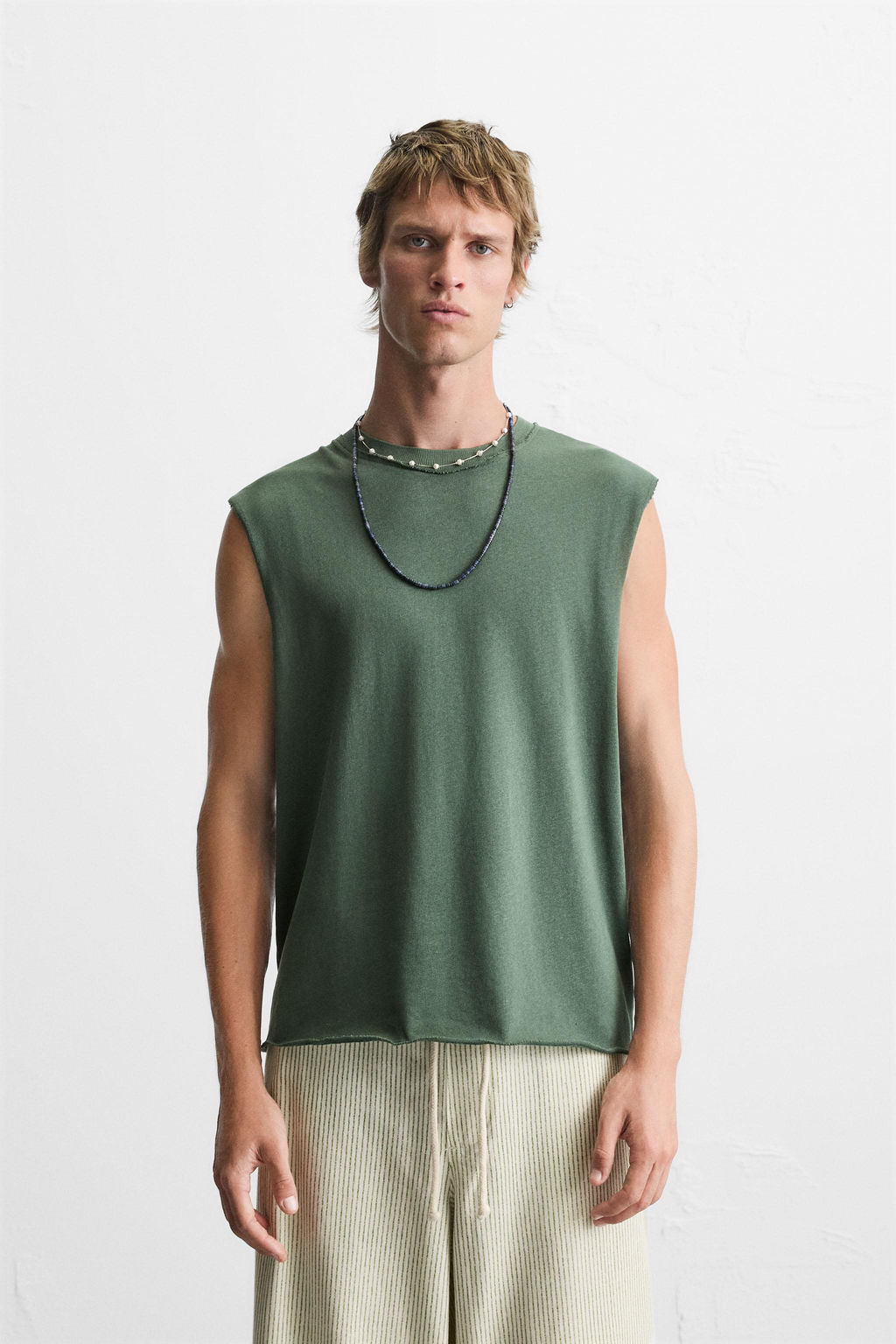 IRREGULAR KNIT TANK TOP - Zara фото 2