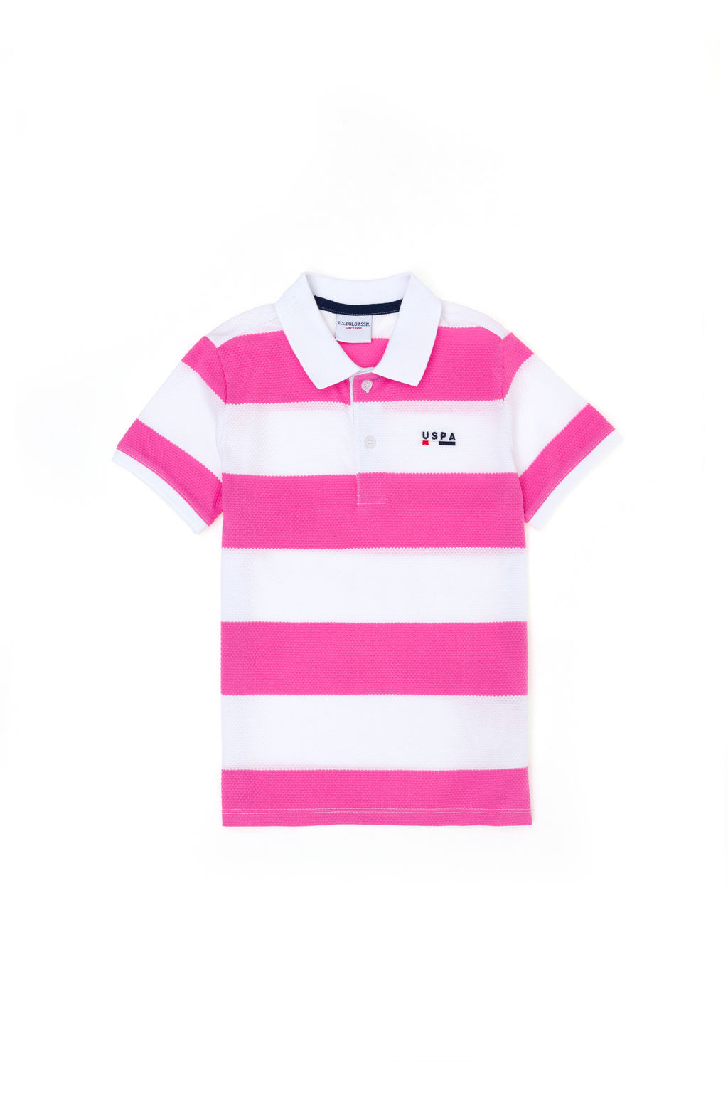 U. S. Polo Assn Розовая футболка-поло для мальчика - U.s. polo assn фото 7