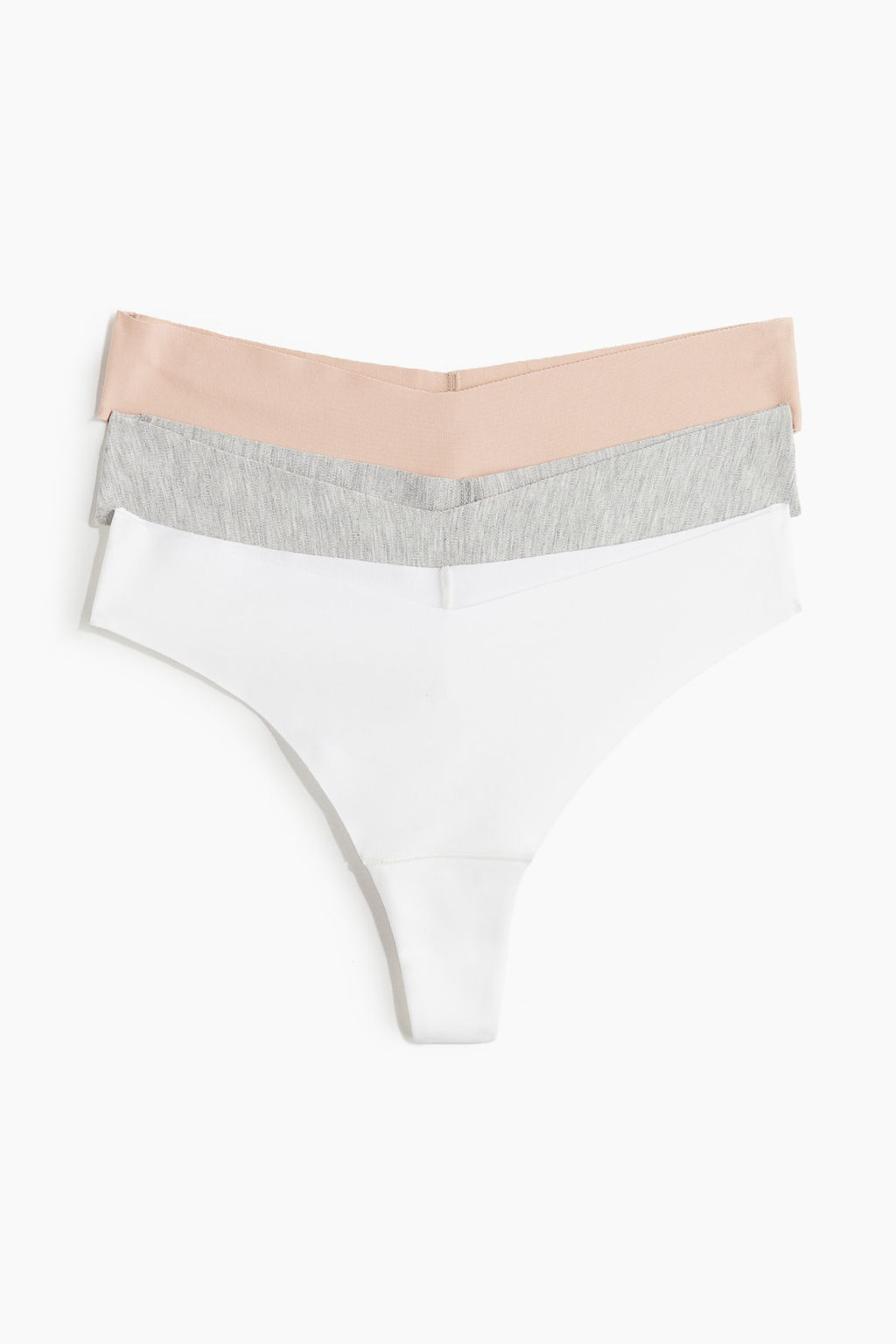 Pack de 3 bragas Brazilian efecto invisible - H&m фото 5