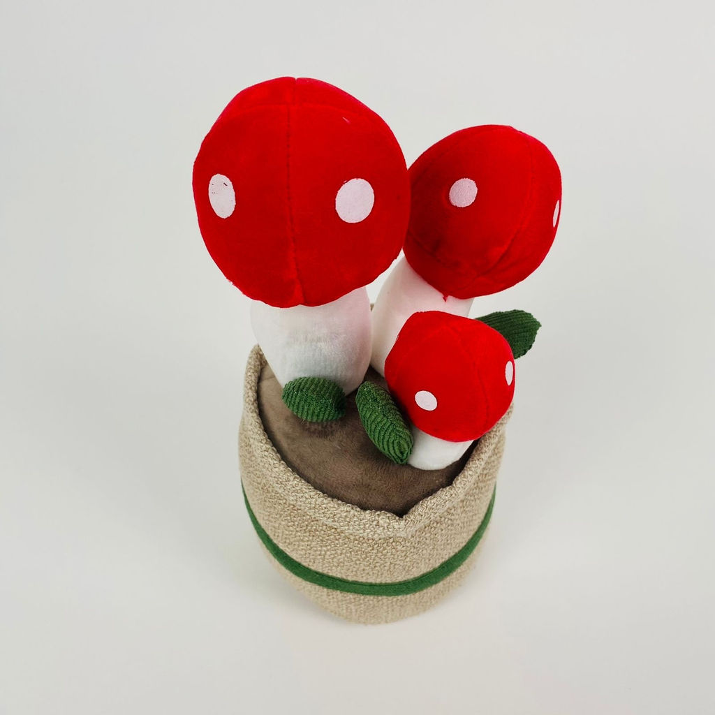 Мягкая игрушка Мешочек с грибами 25 см - Storyland фото 3