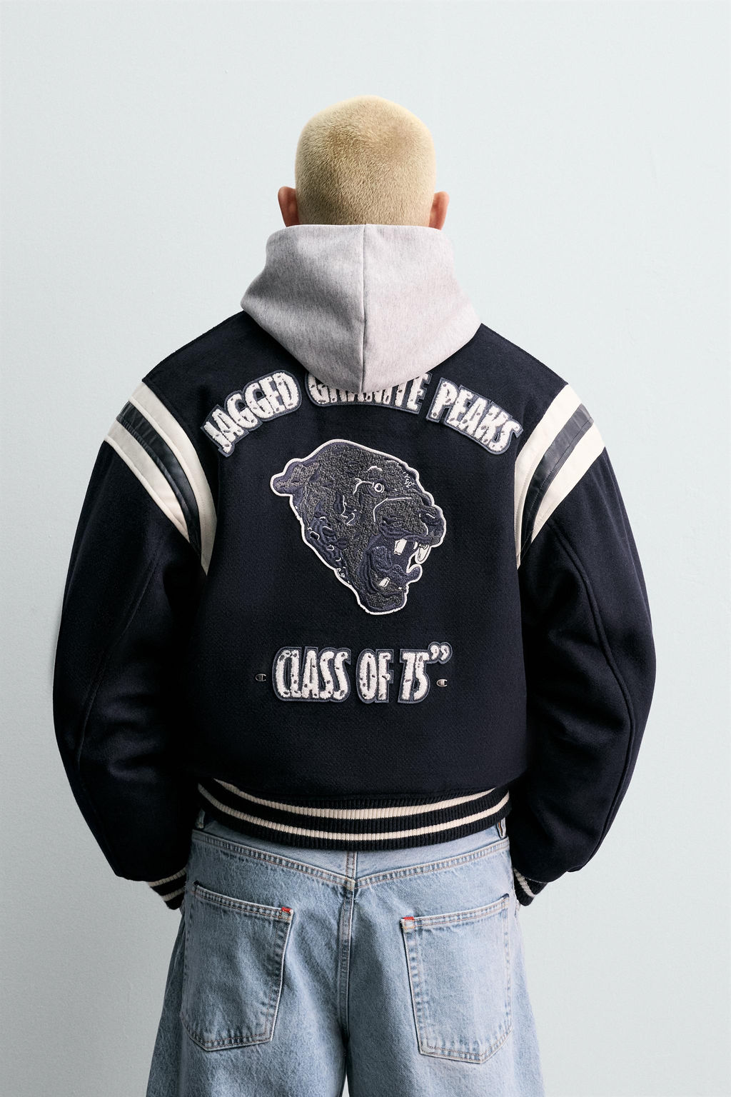 CHAMPION® X ZARA PADDED BOMBER JACKET  фото 3