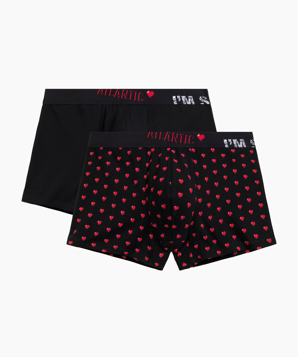 ATLANTIC 2GMH-028 Трусы шорты So Happy - набор 2 шт. черный фото 8