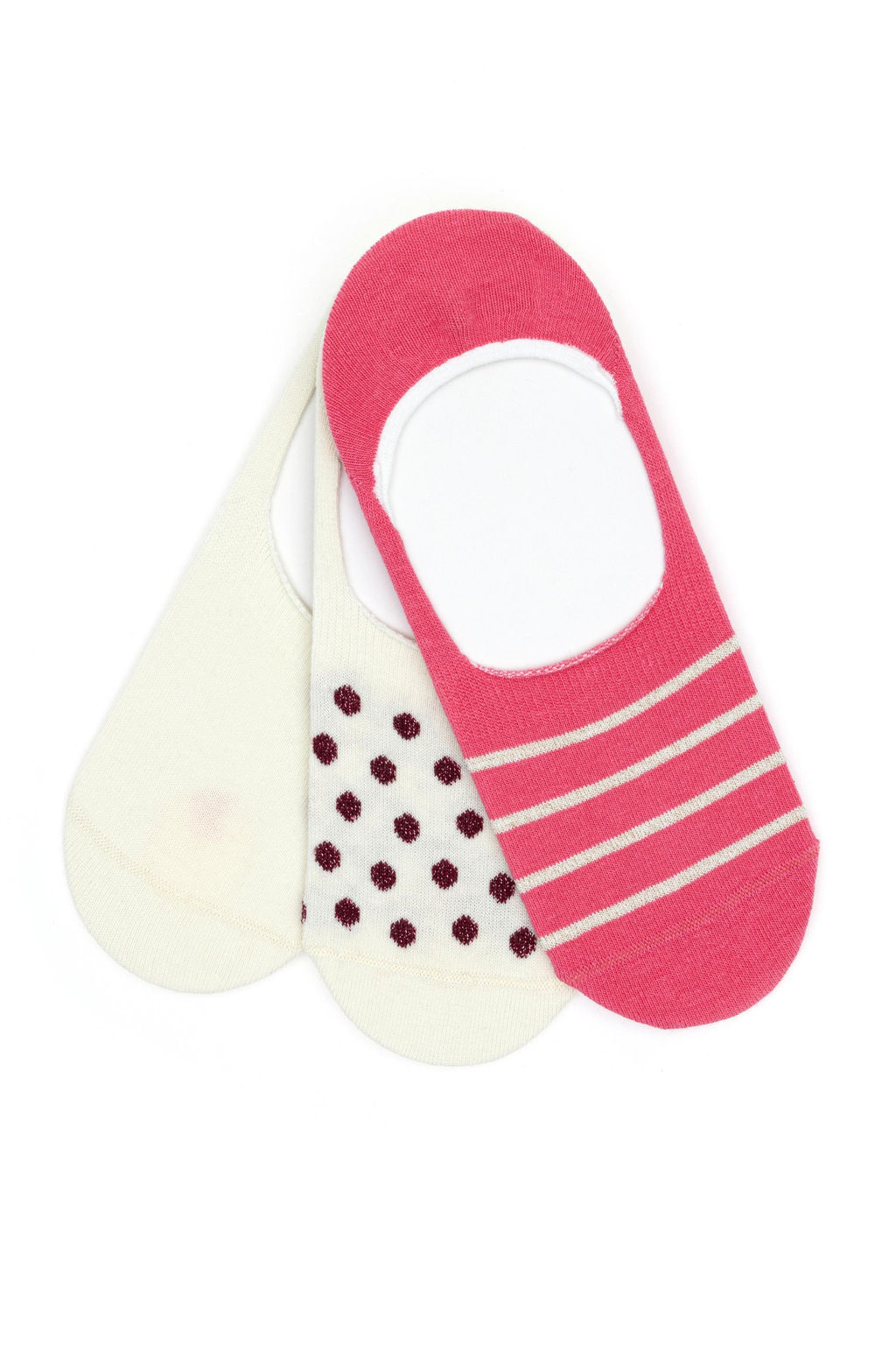 Женские носки-балерины из трех предметов - U.s. polo assn фото 10