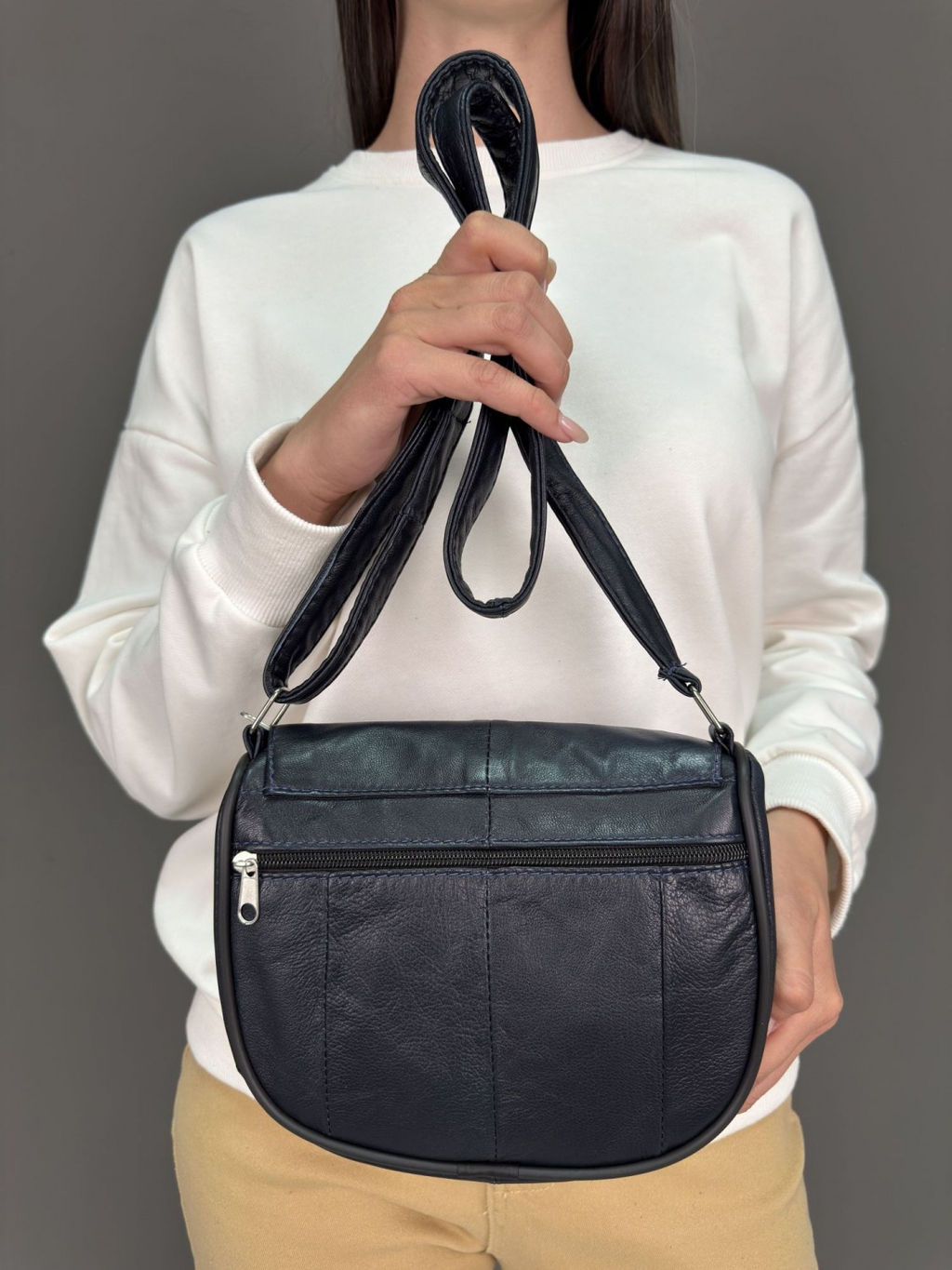 Сумка женская из телячьей кожи