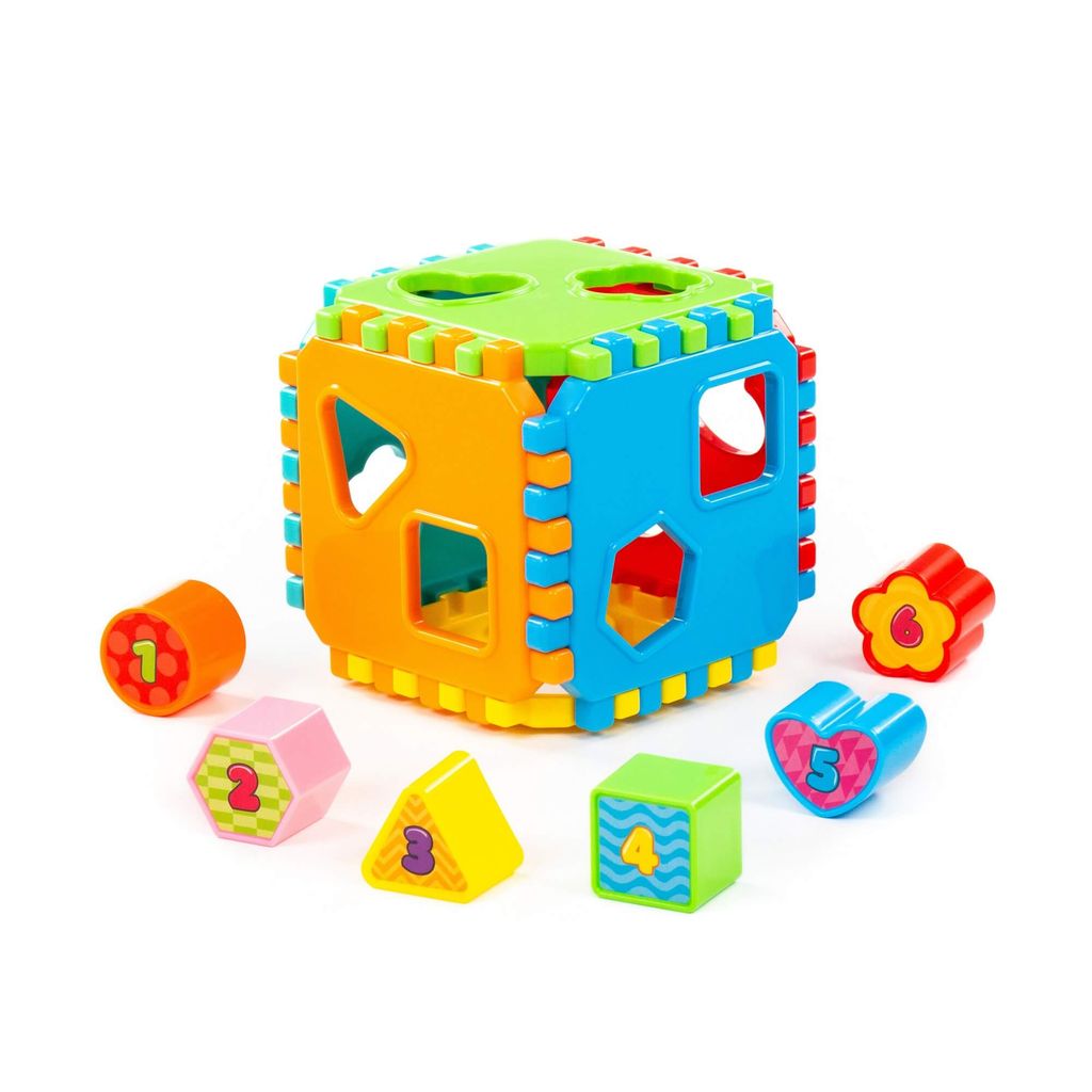 Игрушка развивающая Куб (в сеточке) - Полесье фото 8