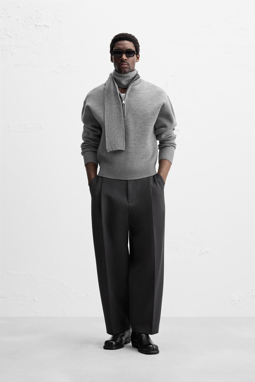 QUARTER ZIP JUMPER - Zara фото 18