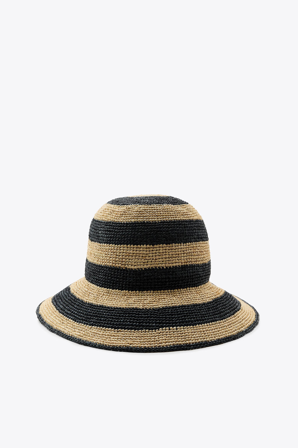 STRIPED BUCKET HAT - Zara фото 6