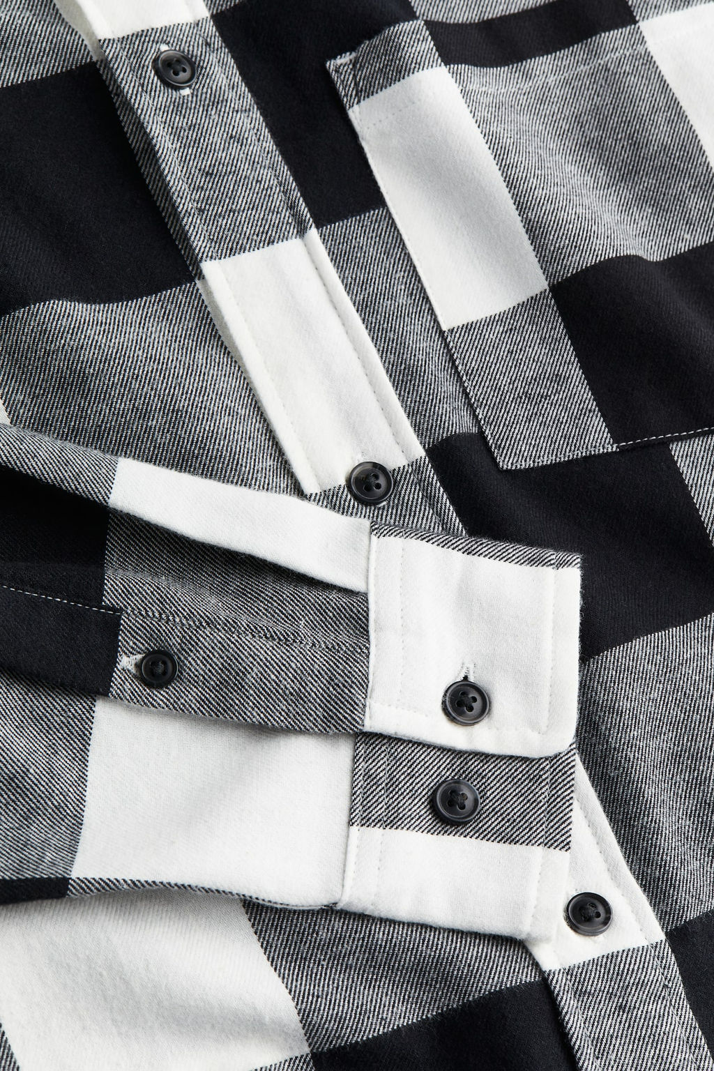 Camisa de franela Relaxed Fit - H&m фото 7
