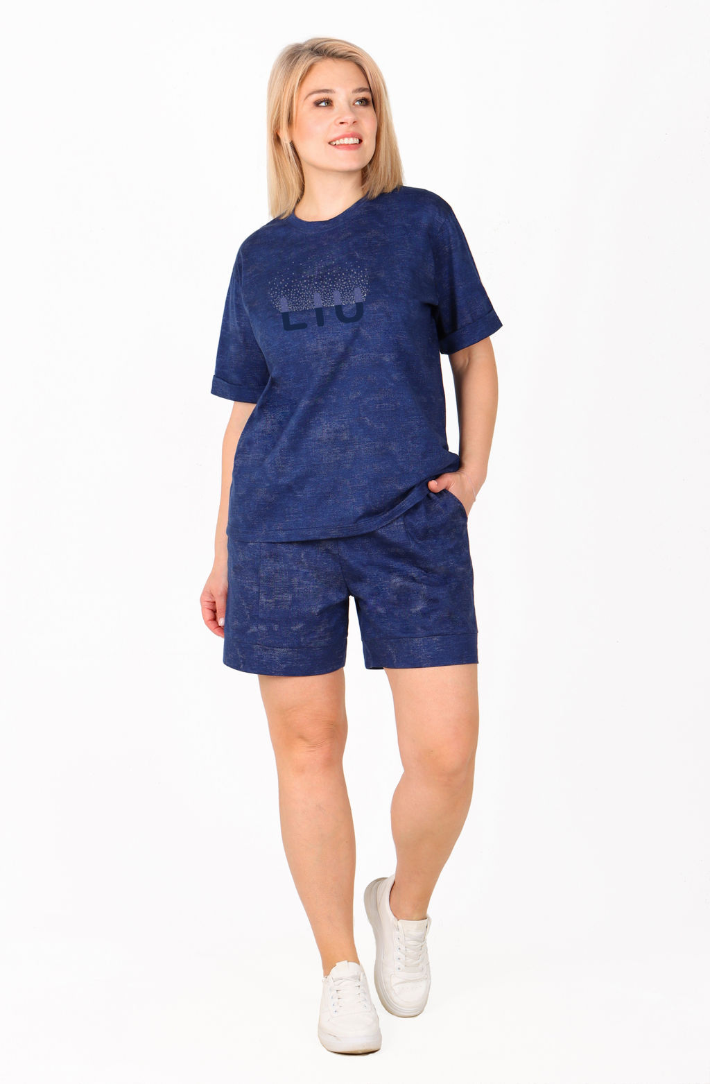 Костюм Лайф К-395 (46-62) кулирка - Лотос фото 7