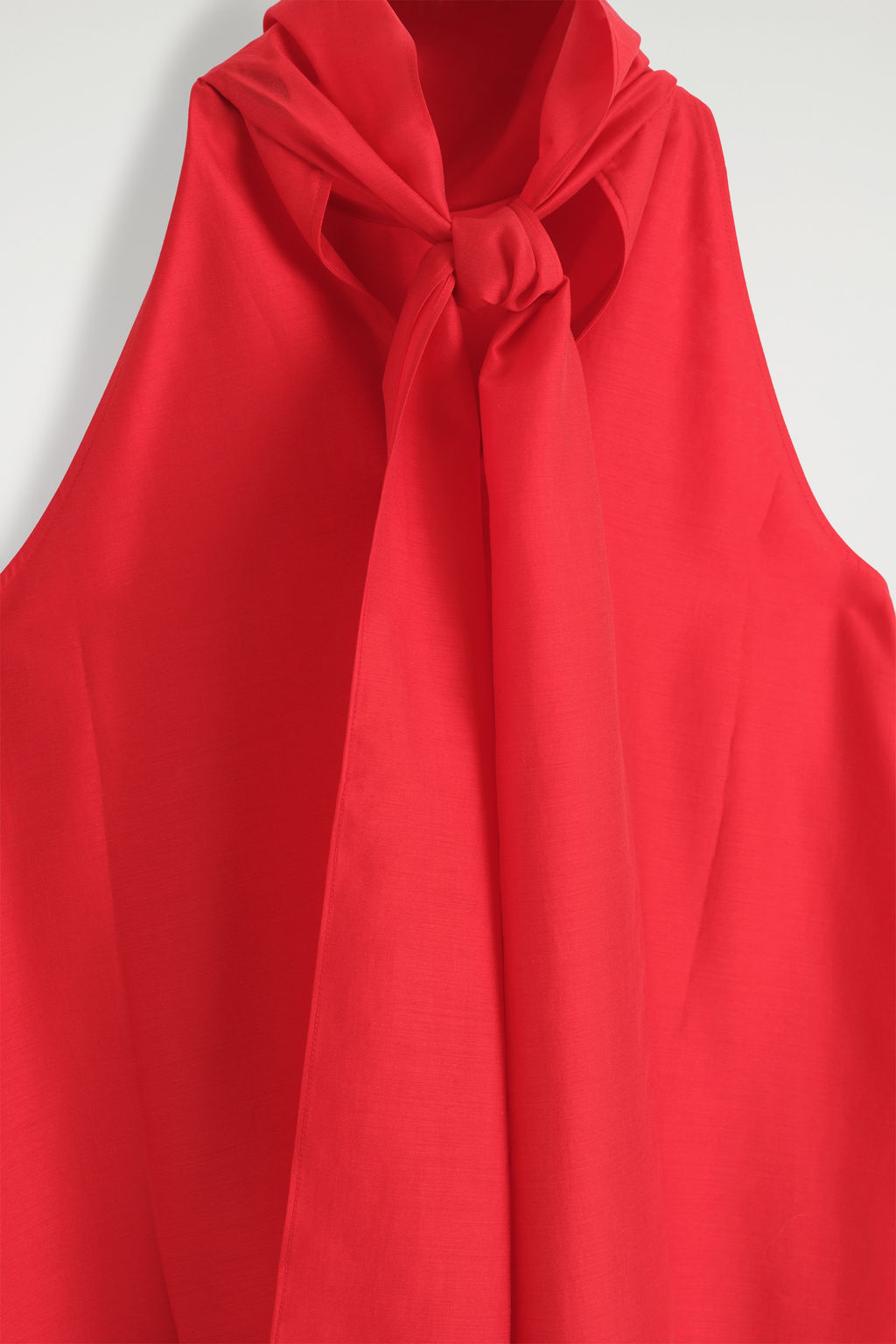 VESTIDO CORTO FLUIDO CON CUELLO HALTER - H&m фото 3