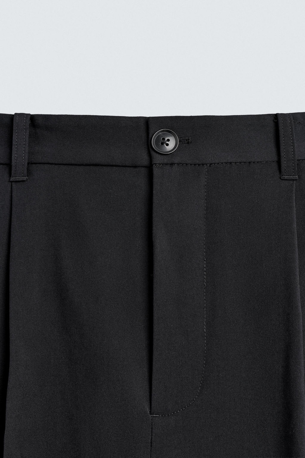 PLEATED TEXTURED TROUSERS - Zara фото 9