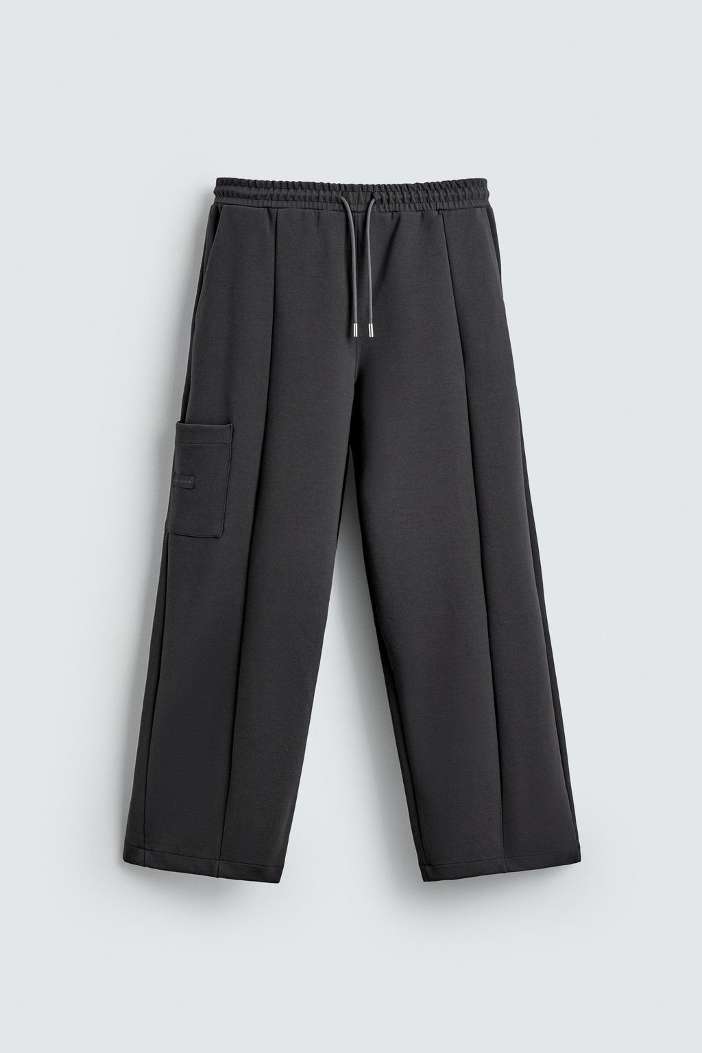 PANTAL?N JOGGER CARGO INTERLOCK / Gris medio - Zara фото 7