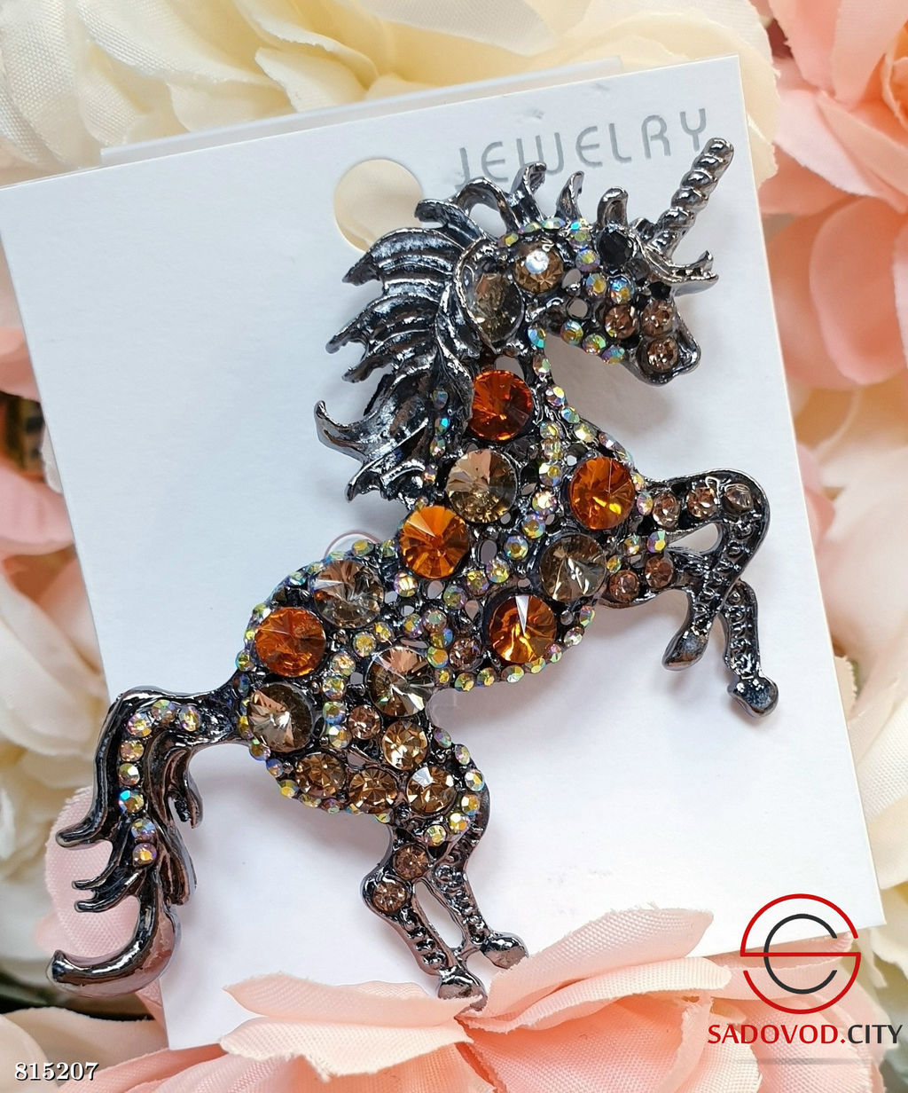 Брошь лошадь Символ 2026 года