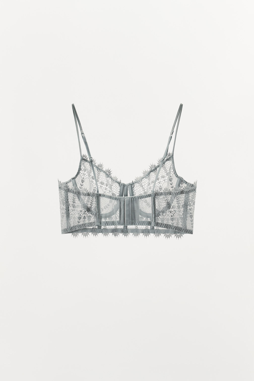 UNDERWIRED GUIPURE BRALETTE - Zara фото 6