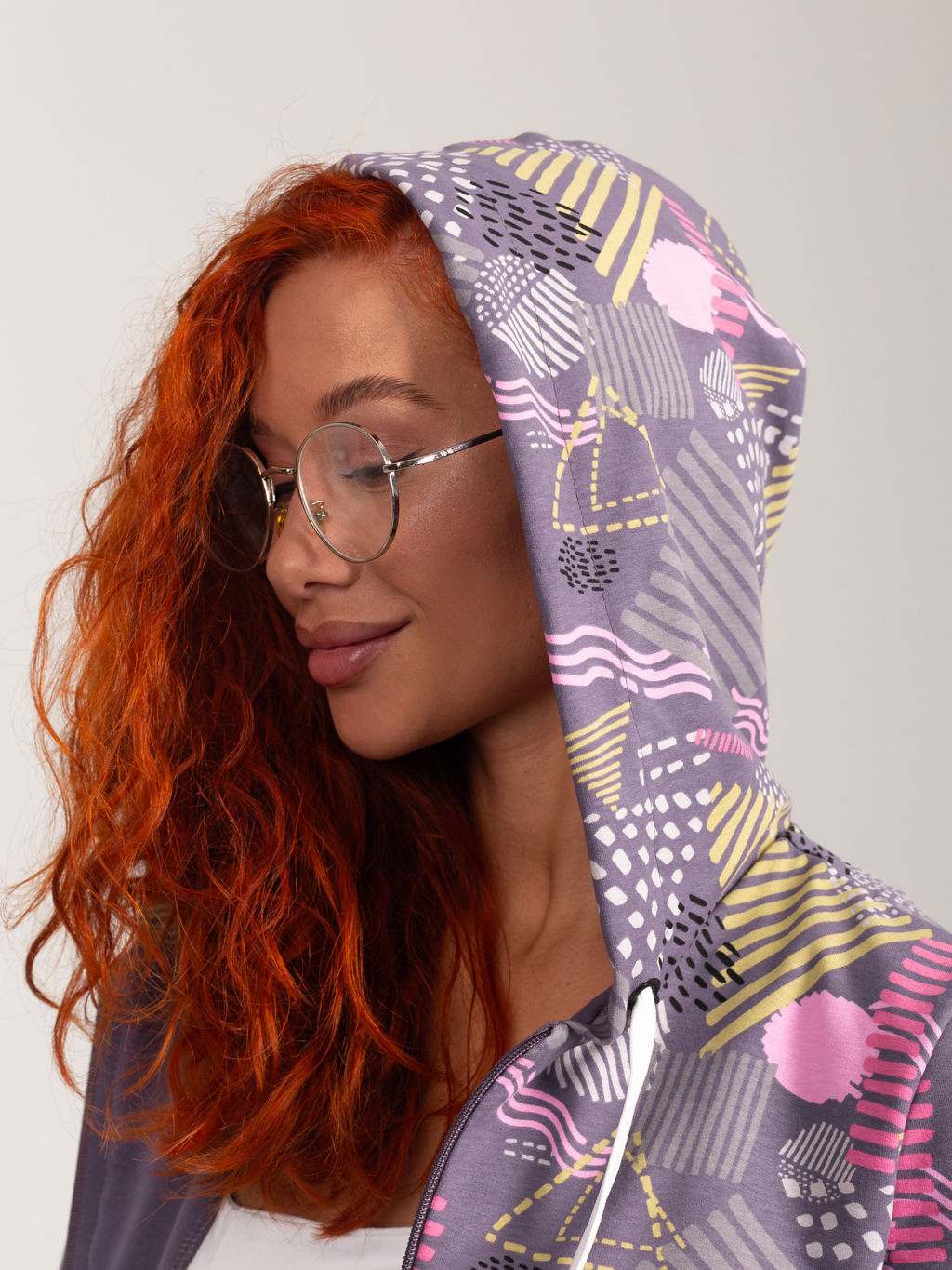 Костюм женский футер с лайкрой "ДОРИС" ЛИЛОВЫЙ