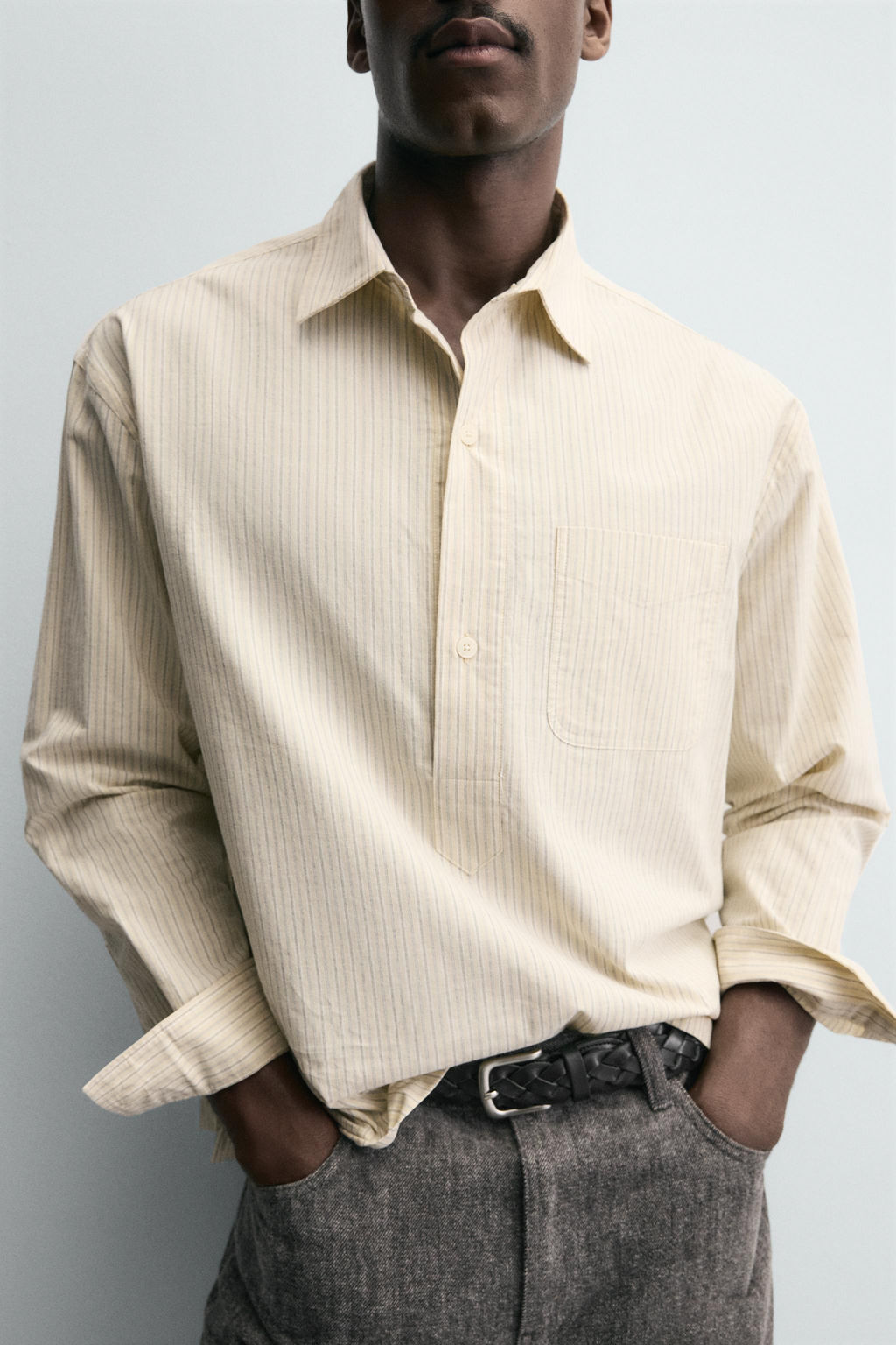 CHECK POLO SHIRT - Zara фото 4