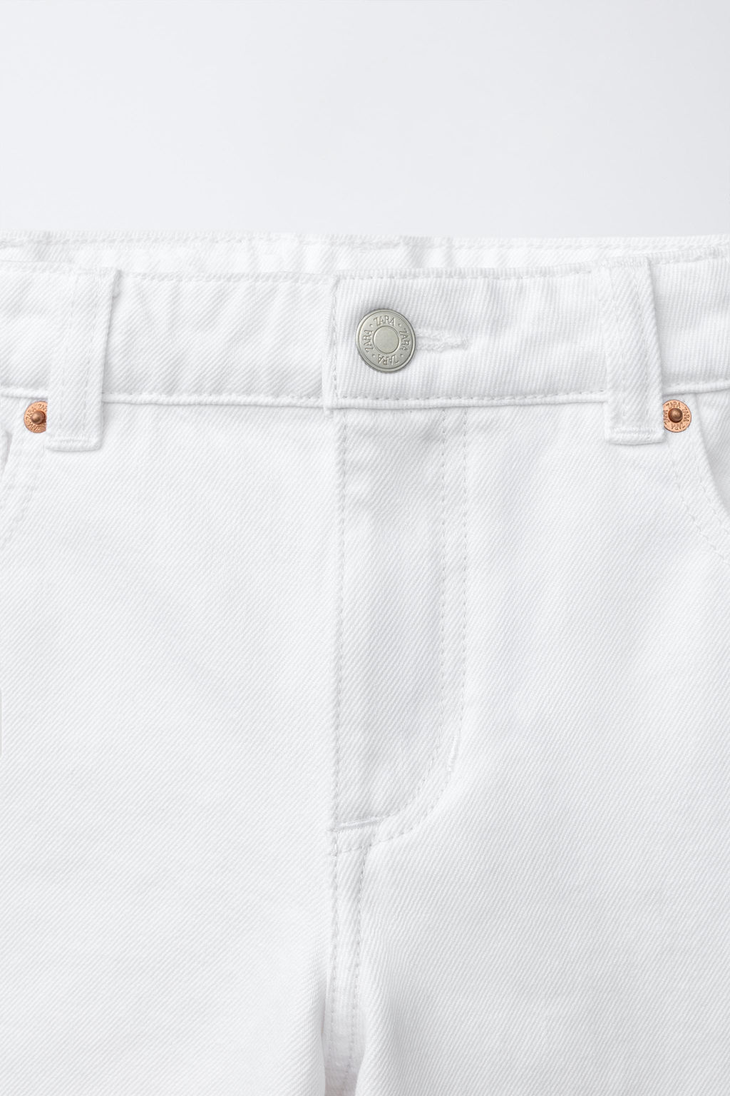 JEANS RELAXED BAGGY / Blanco - Zara фото 4