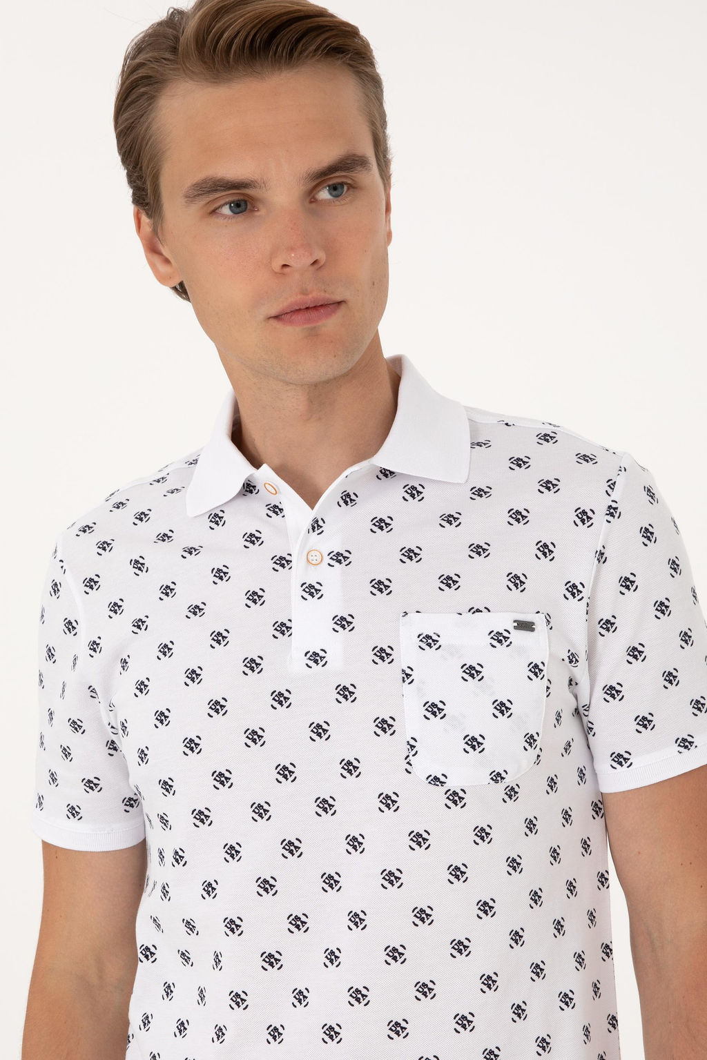 Erkek Beyaz Ti__rt - U.s. polo assn фото 2